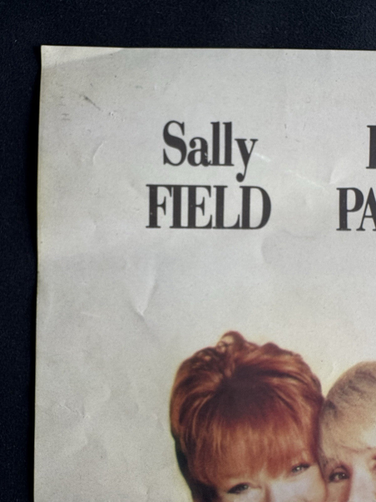 Steel Magnolias 1989 Original UK Quad Poster - Dolly Parton Sally Field - Folded