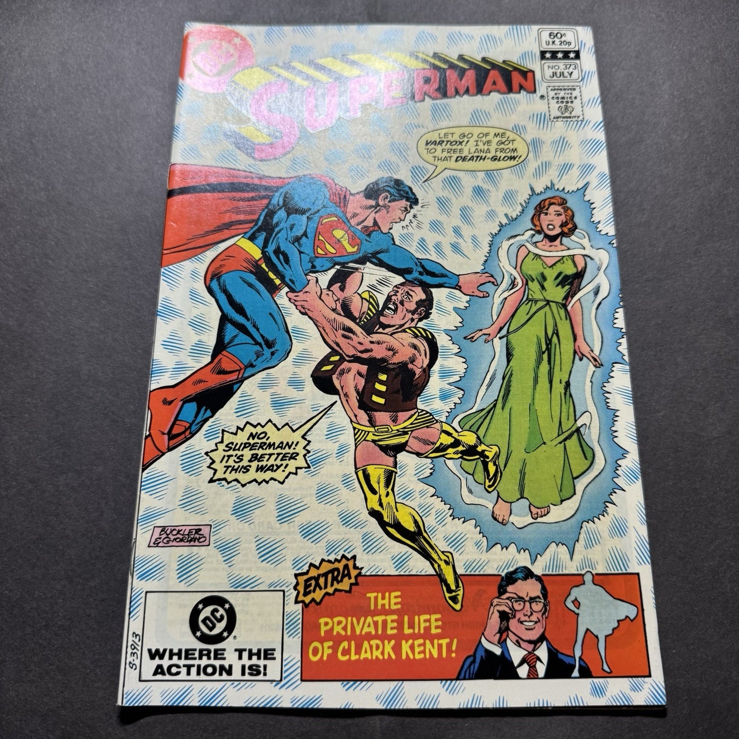 Superman 373 - Bronze Age Dc Comics 1982
