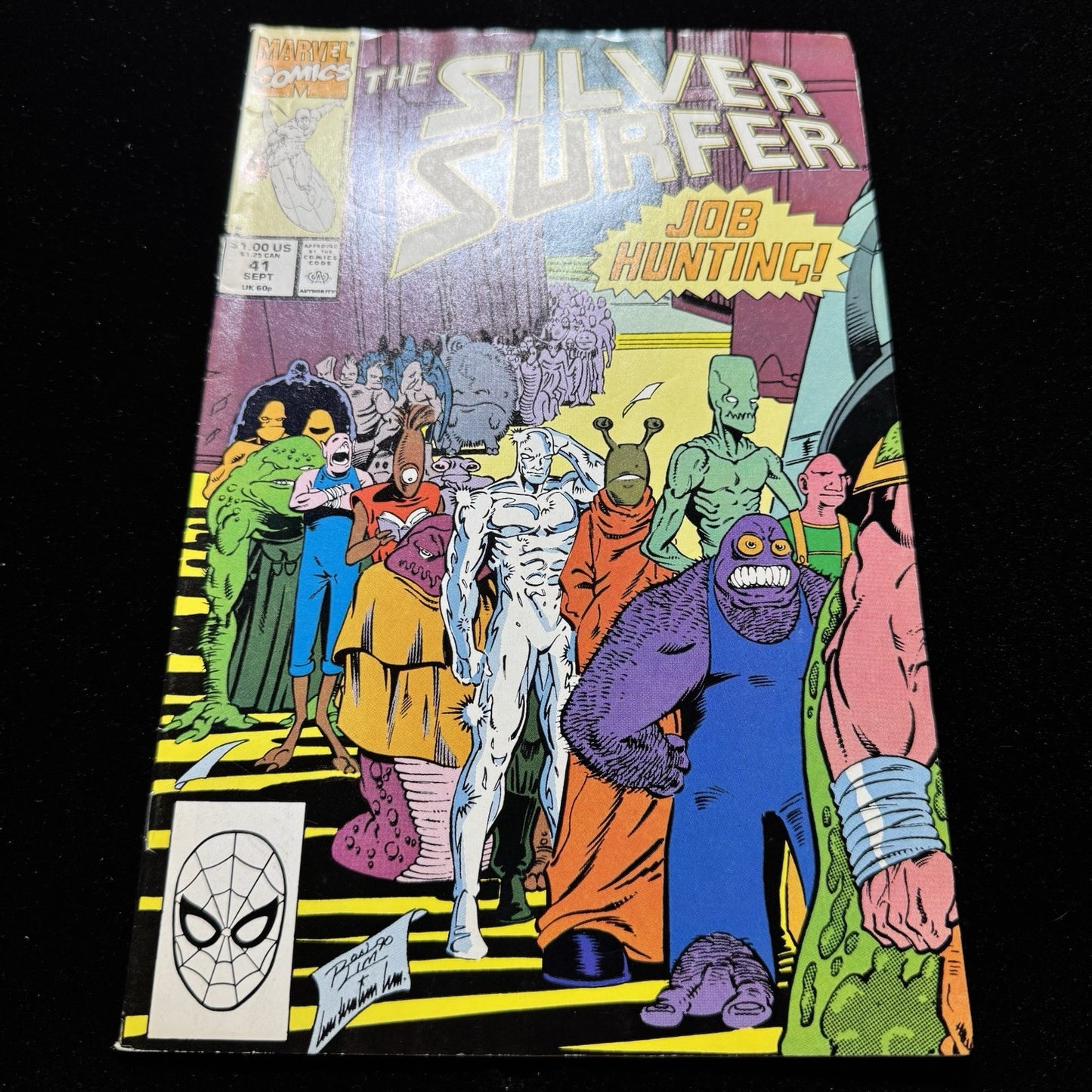 Silver Surfer 41 - Copper Age Marvel Comics 1990
