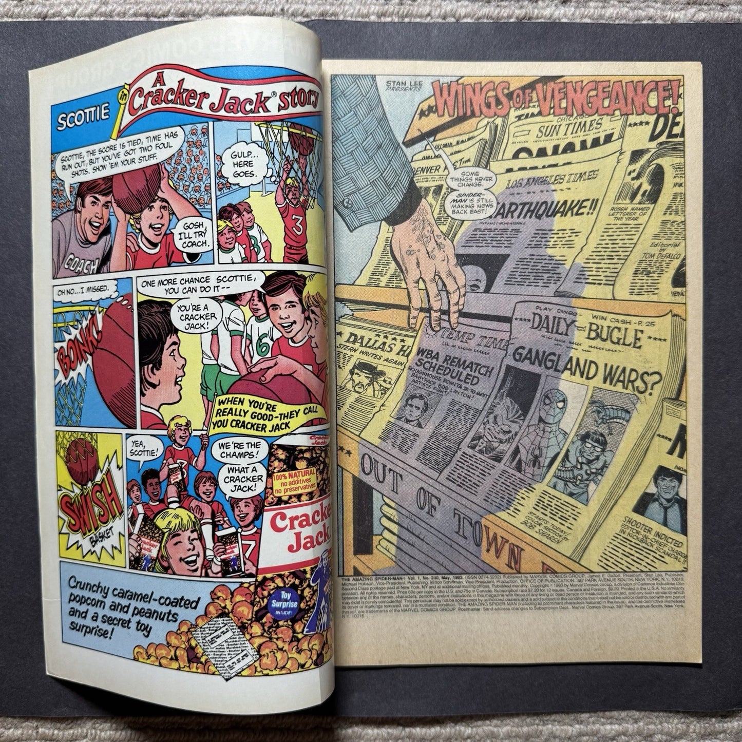 Amazing Spider-Man 240 - Bronze Age Marvel Comics 1983