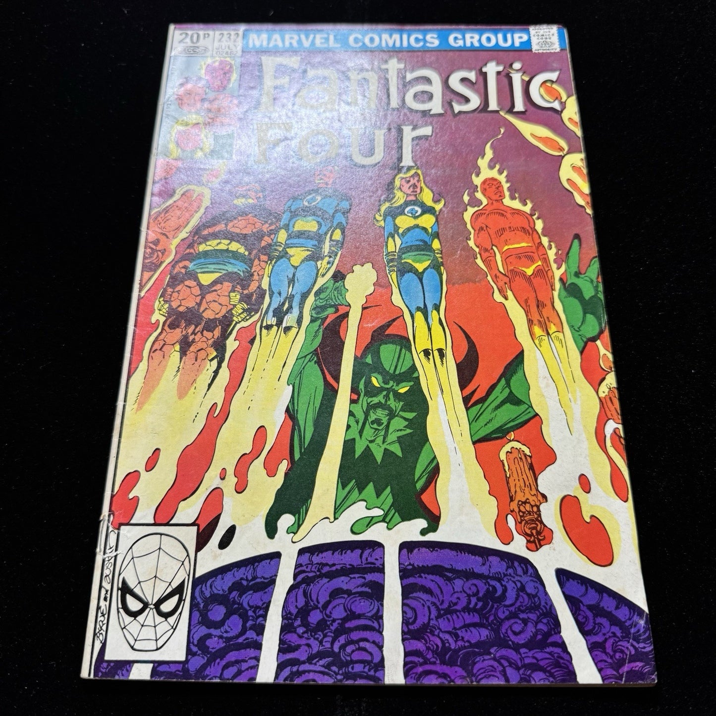 Fantastic Four 232 - 1st App Of Elementals Of Doom - Bronze Age Comics 1981