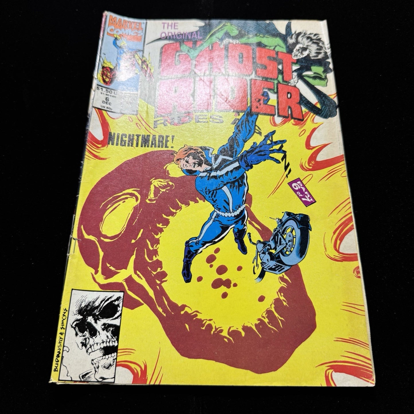 The Original Ghost Rider Rides Again 6 - Copper Age Marvel Comics 1991