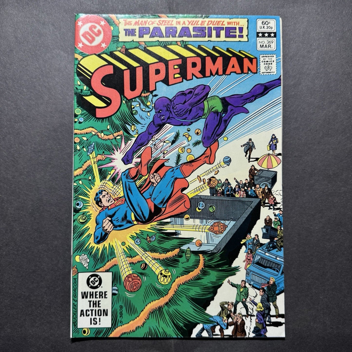Superman 369 - Bronze Age Dc Comics 1982