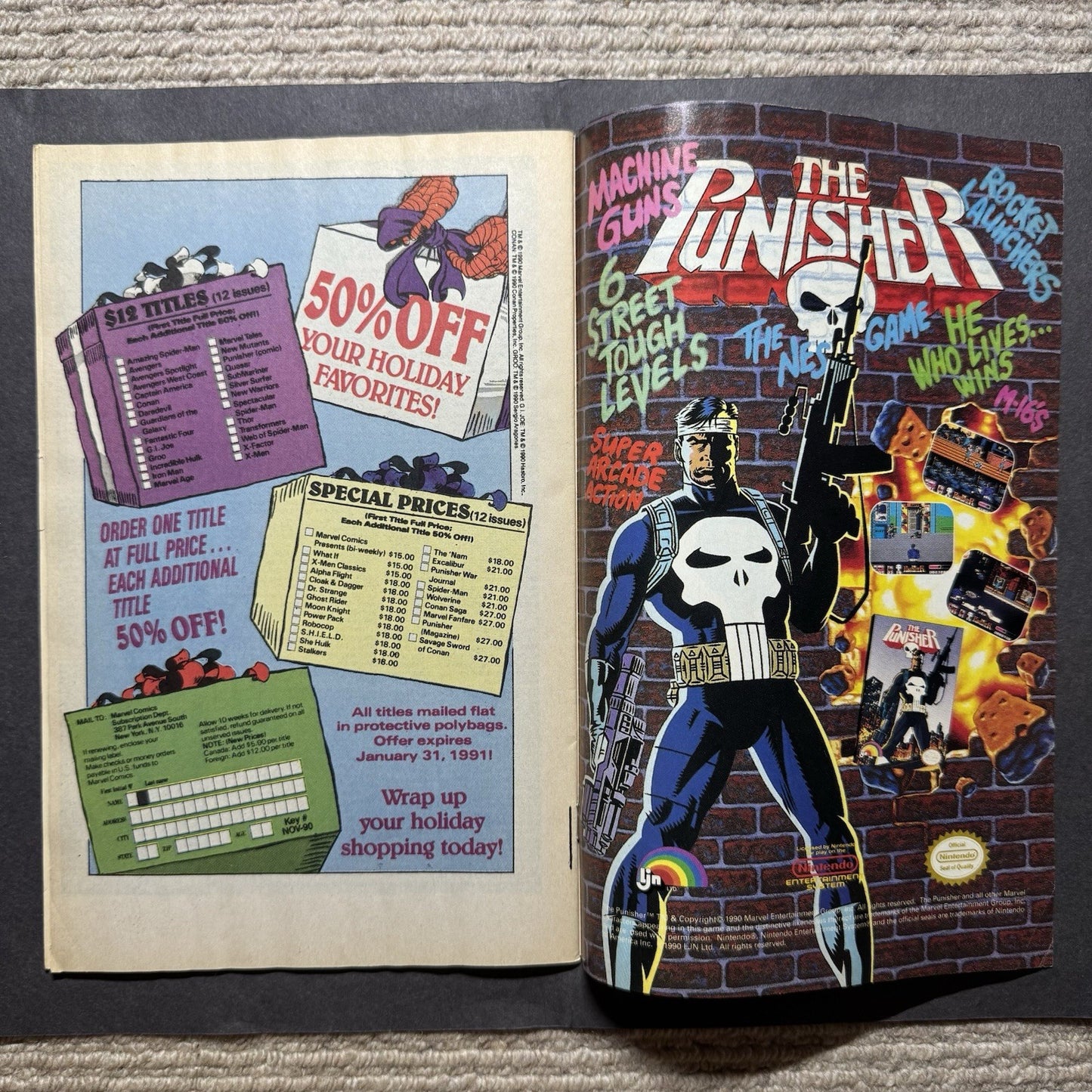 Silver Surfer 45 - Newsstand Edition - Copper Age Marvel Comics 1991