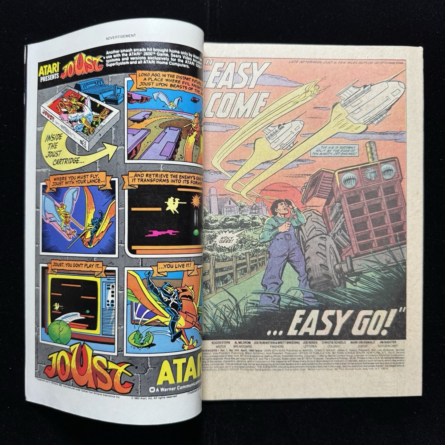 Avengers 242 - Copper Age Marvel Comics 1984