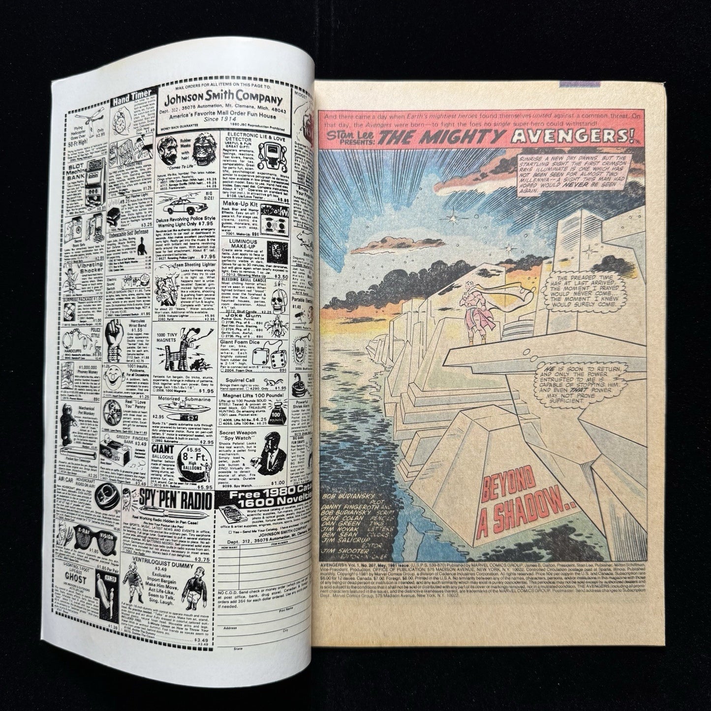 Avengers 207 - Bronze Age Marvel Comics 1981