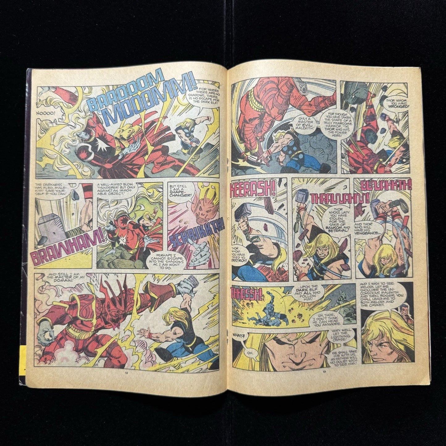 Thor 348 - Copper Age Marvel Comics 1984
