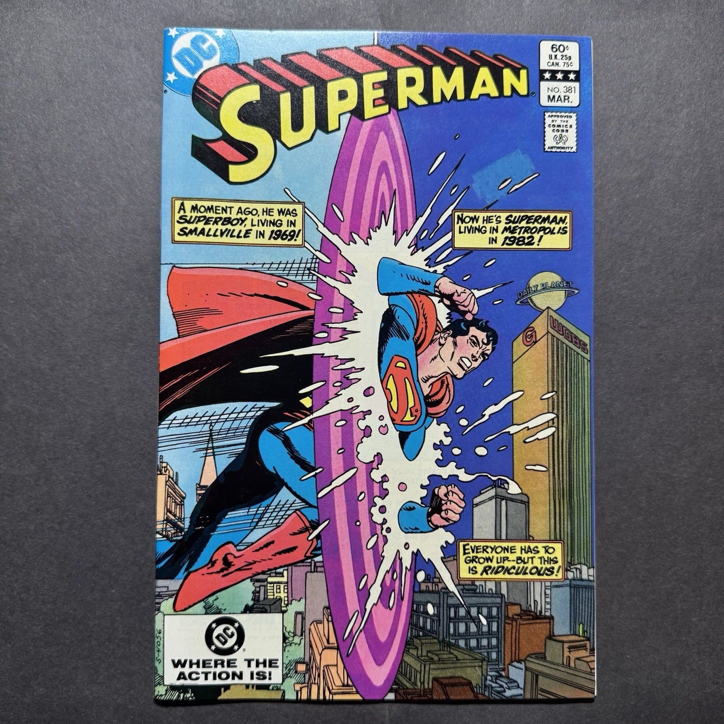 Superman 381 - Bronze Age Dc Comics 1983