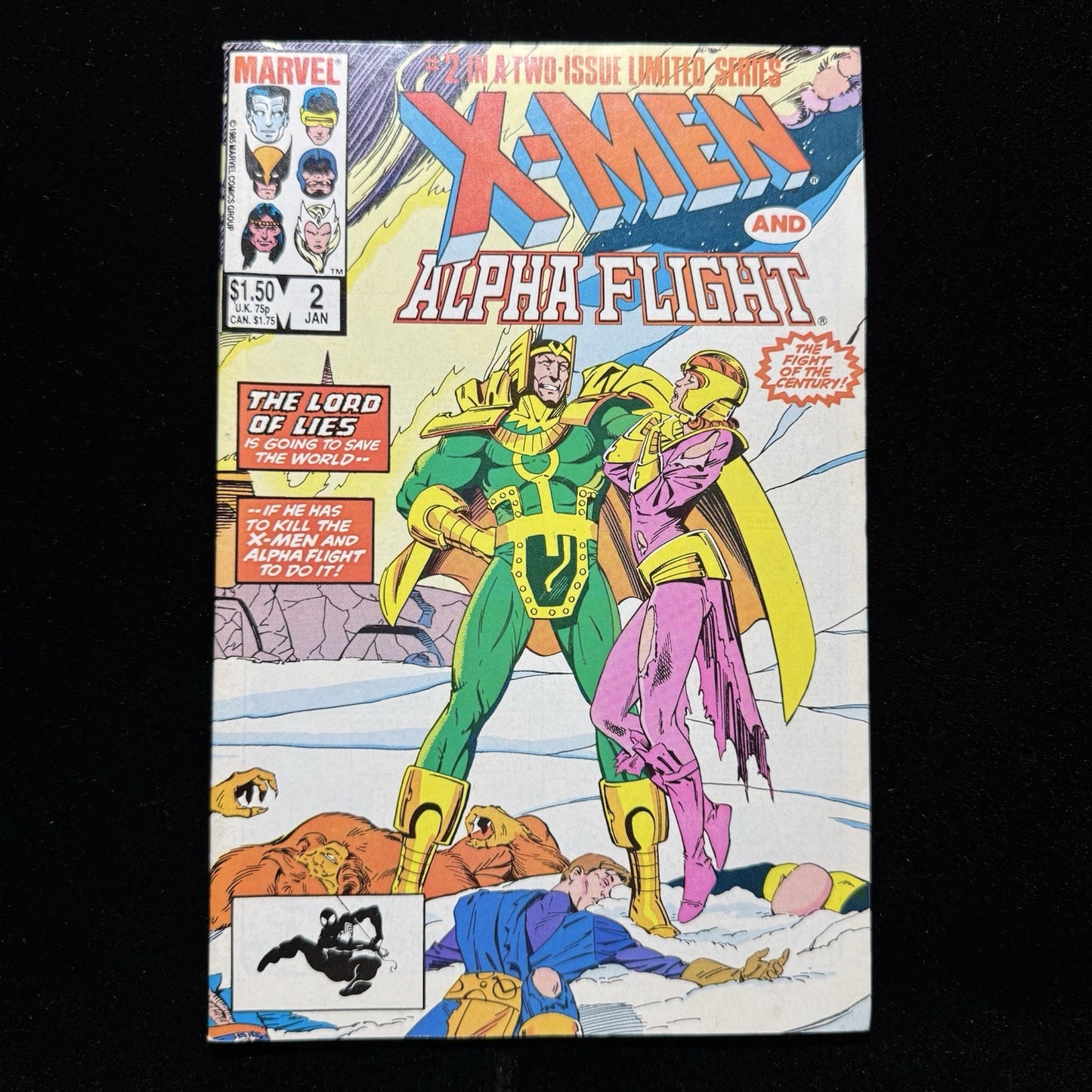 X-Men And Alpha Flight 2 - Copper Age Marvel Comics 1986