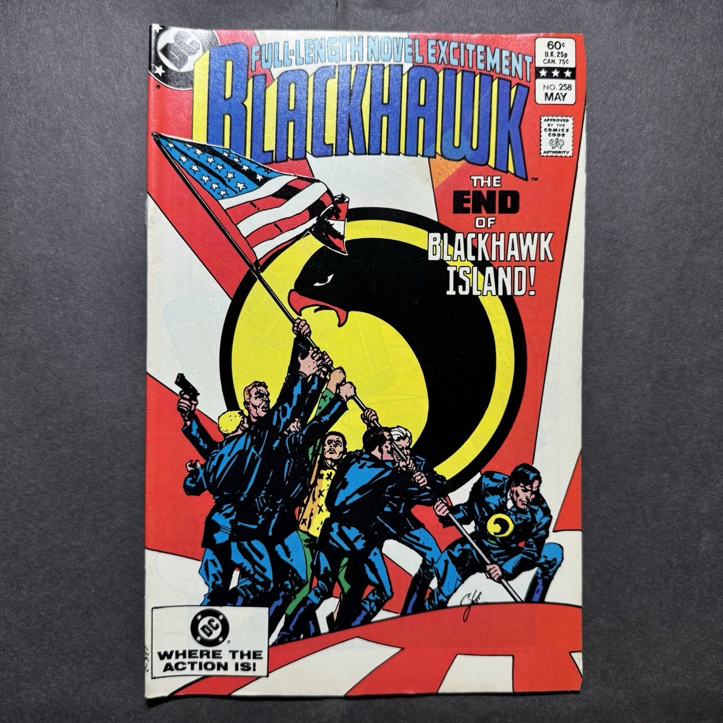 Blackhawk 258 - Bronze Age Dc Comics 1983