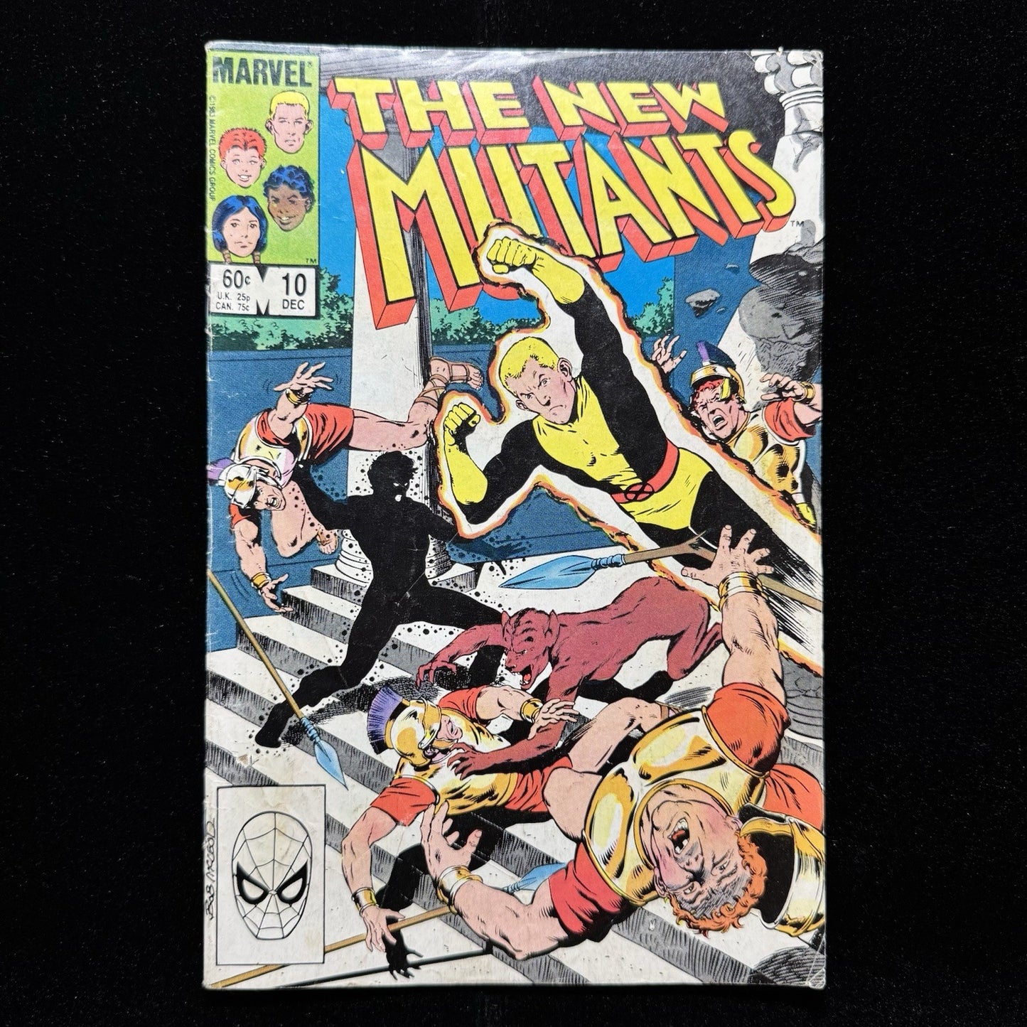 New Mutants 10 - 2nd App Of Selene - Bronze Age Marvel Comics 1983