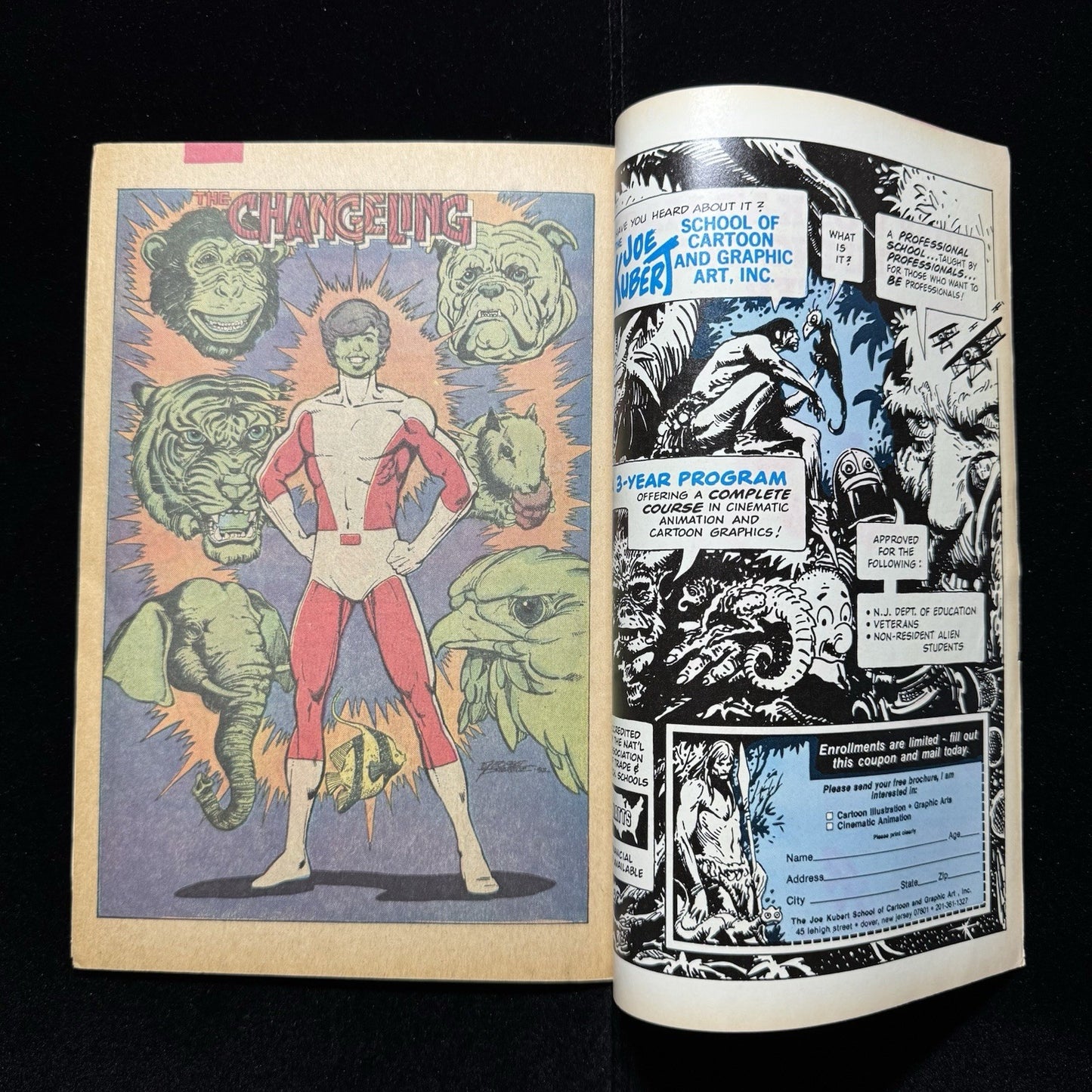 Takes Of The New Teen Titans 3 - Origin Of Beast Boy - Bronze age Dc Comics 1982