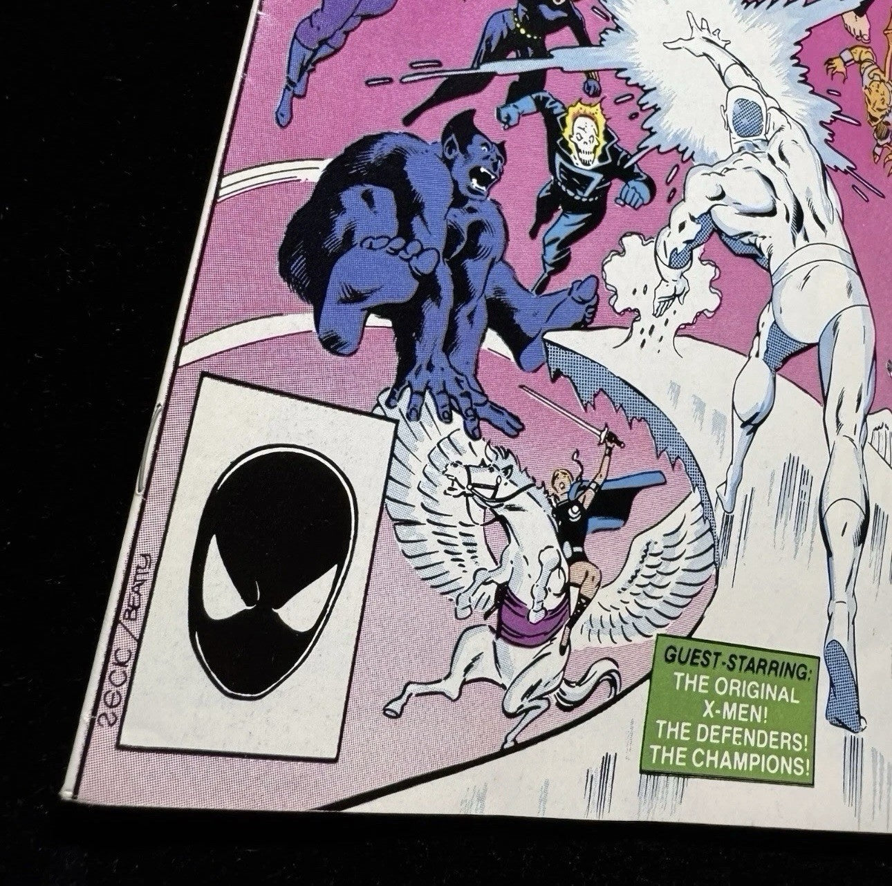 Iceman 3 - 1st Full Appearance Of Oblivion - Copper Age Marvel Comics 1985