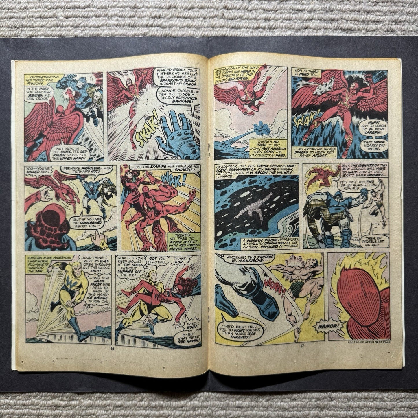 Invaders 37 - 1st Cameo Appearance Of Lady Lotus - Bronze Age Marvel Comics 1979