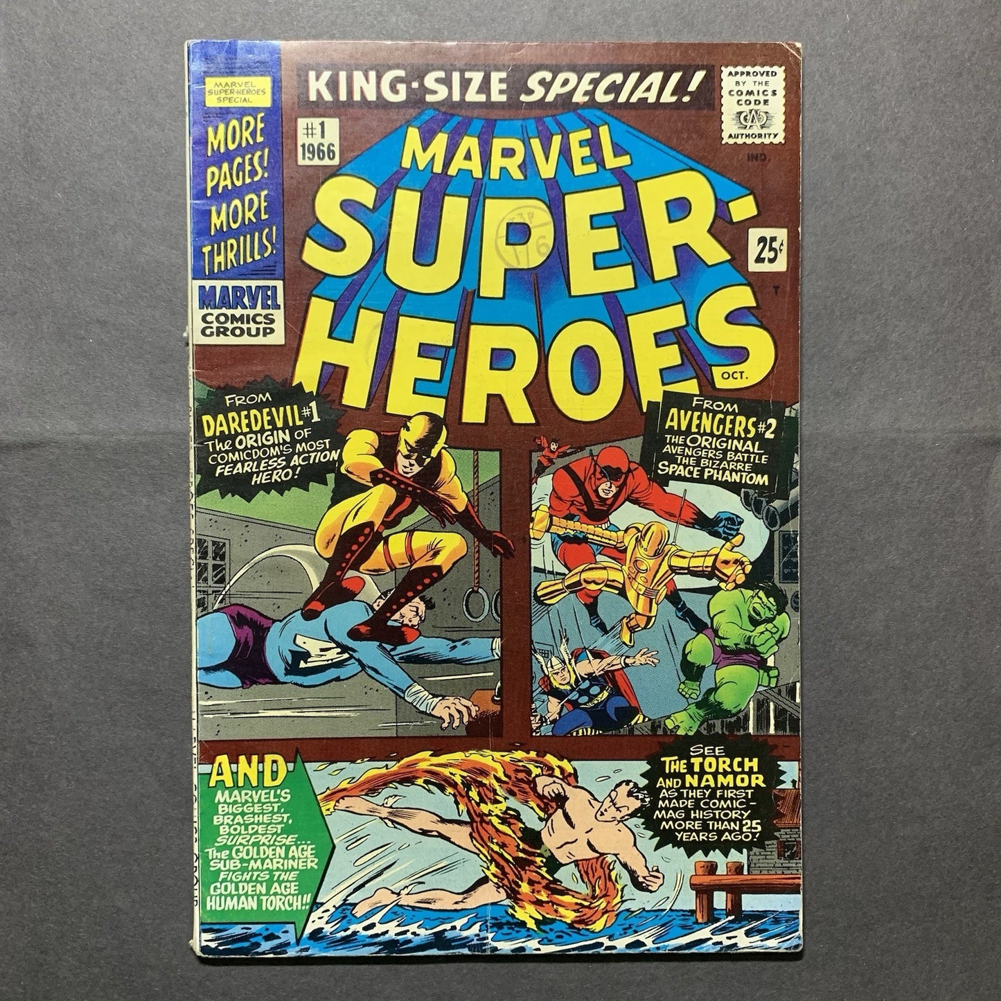 Marvel Super-Heroes 1/ Silver age Marvel Comics 1966