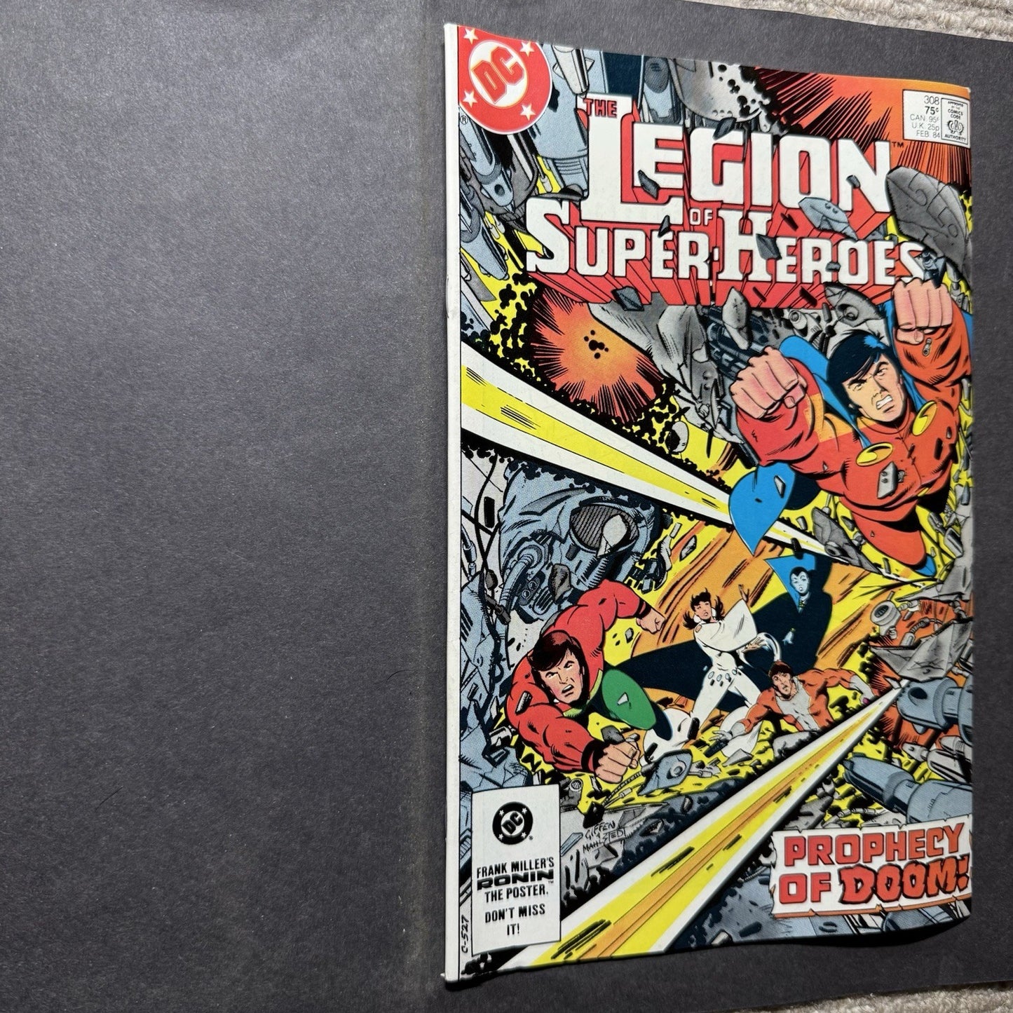 Legion Of Super-Heroes 308 - Copper Age Dc Comics 1984
