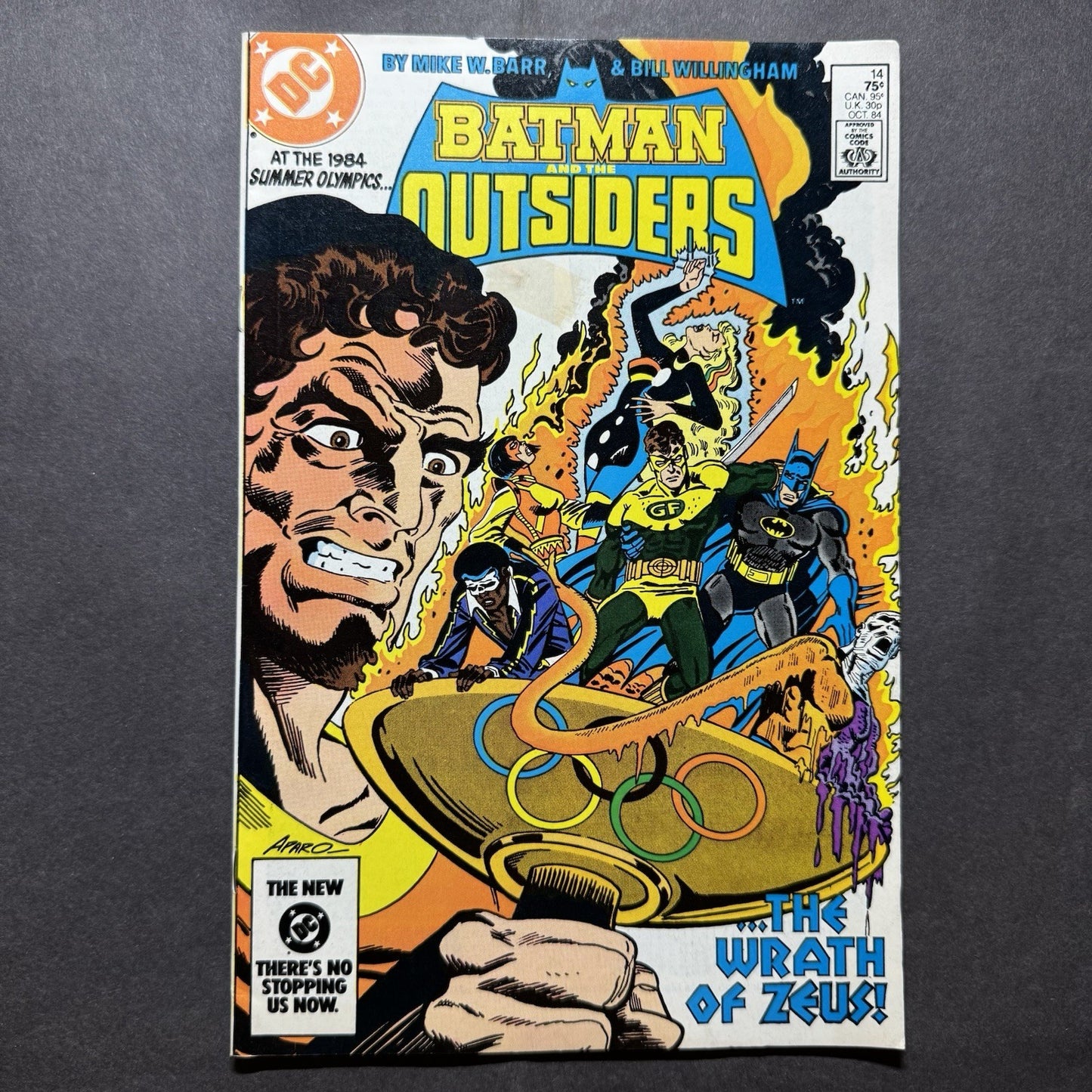 Batman And The Outsiders 14 - Copper Age Dc Comics 1984