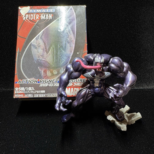 Venom Ultimate Spider-Man Kaiyodo Vignette Figure - Marvel 2006 - Original Box