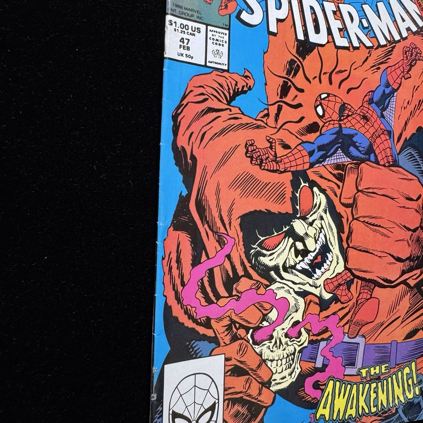 Web Of Spider-Man 47 - Copper Age Marvel Comics 1989