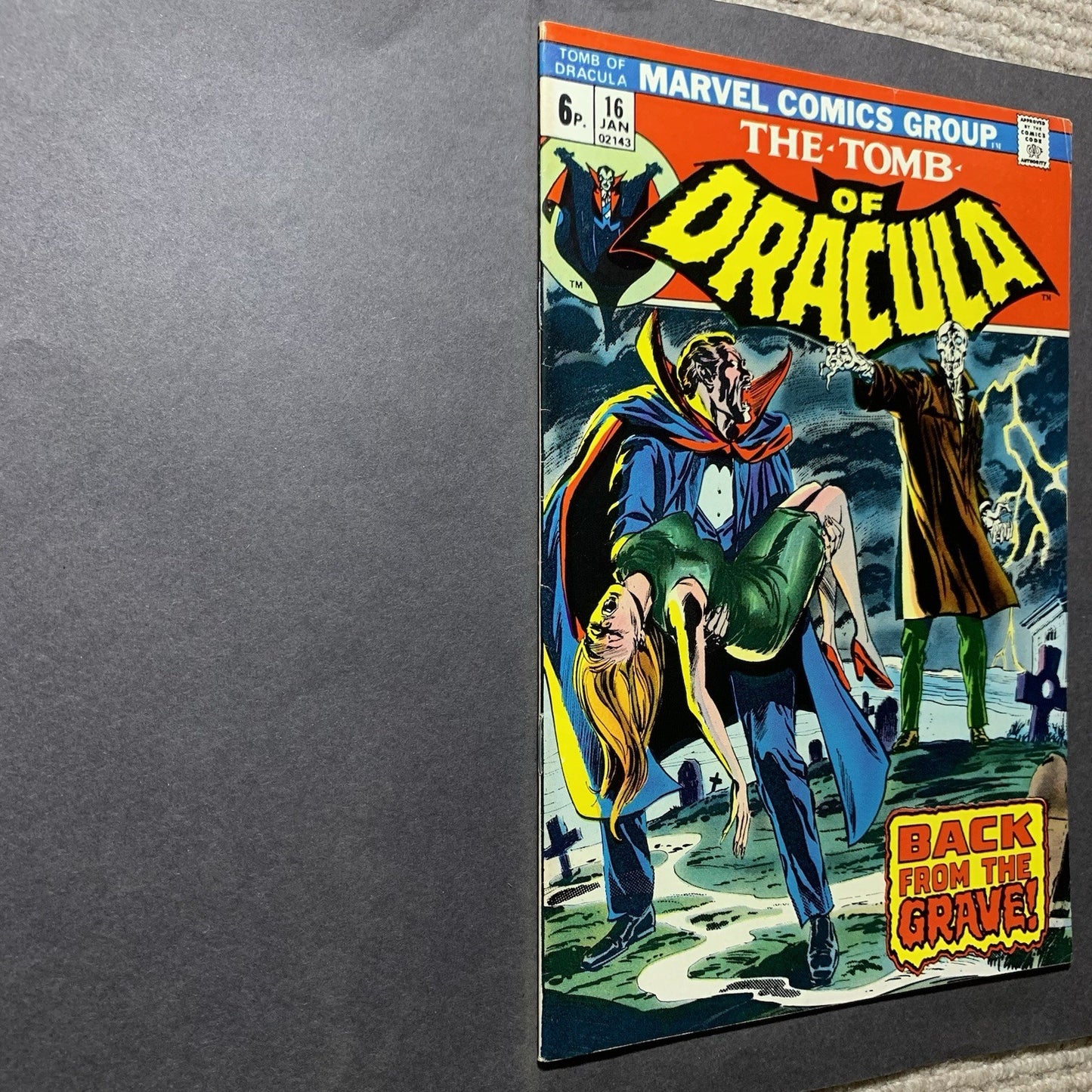 Tomb Of Dracula 16/ Bronze Age Marvel Comics 1974