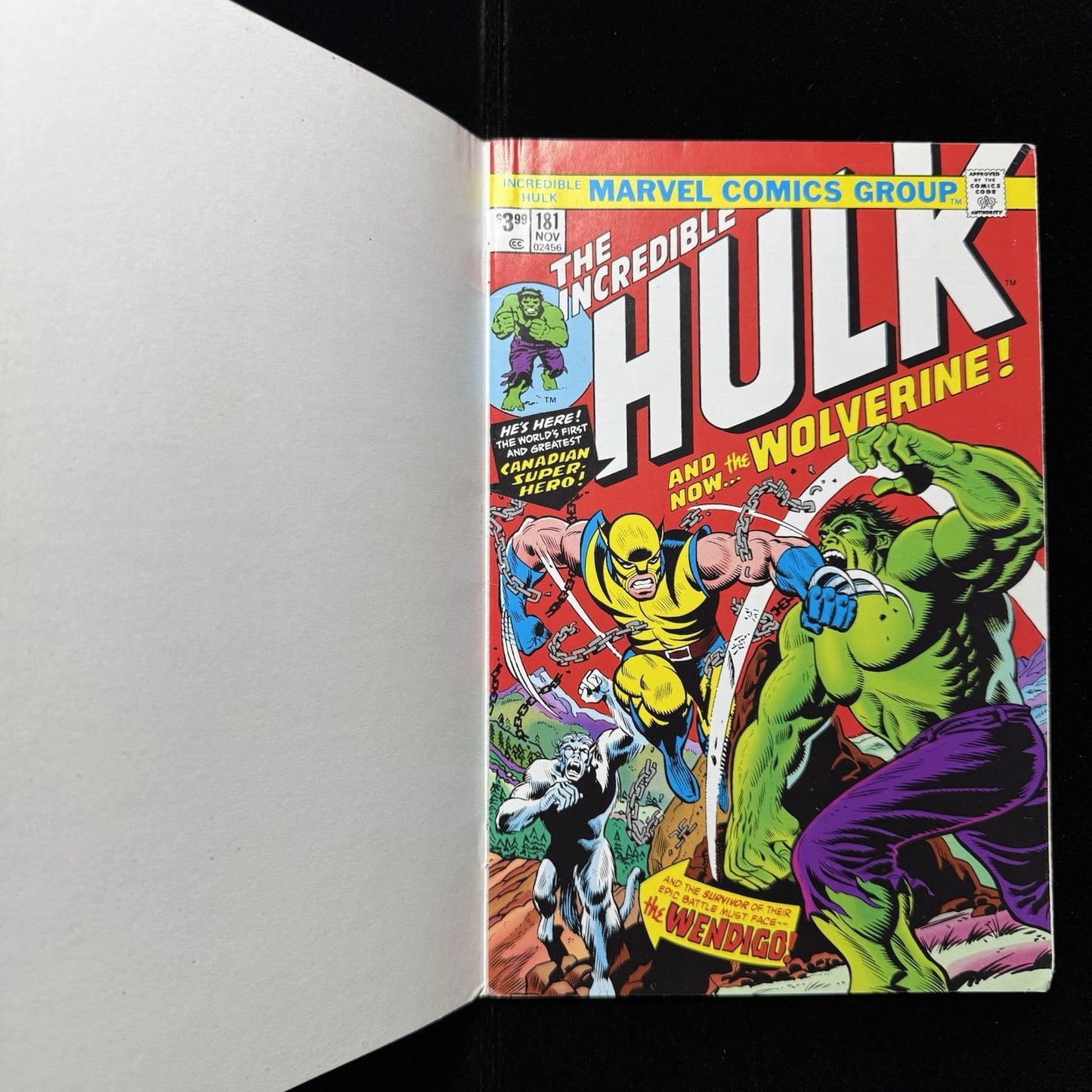 Incredible Hulk 181 - Exclusive Facsimile - Modern Age Marvel Comics 2019