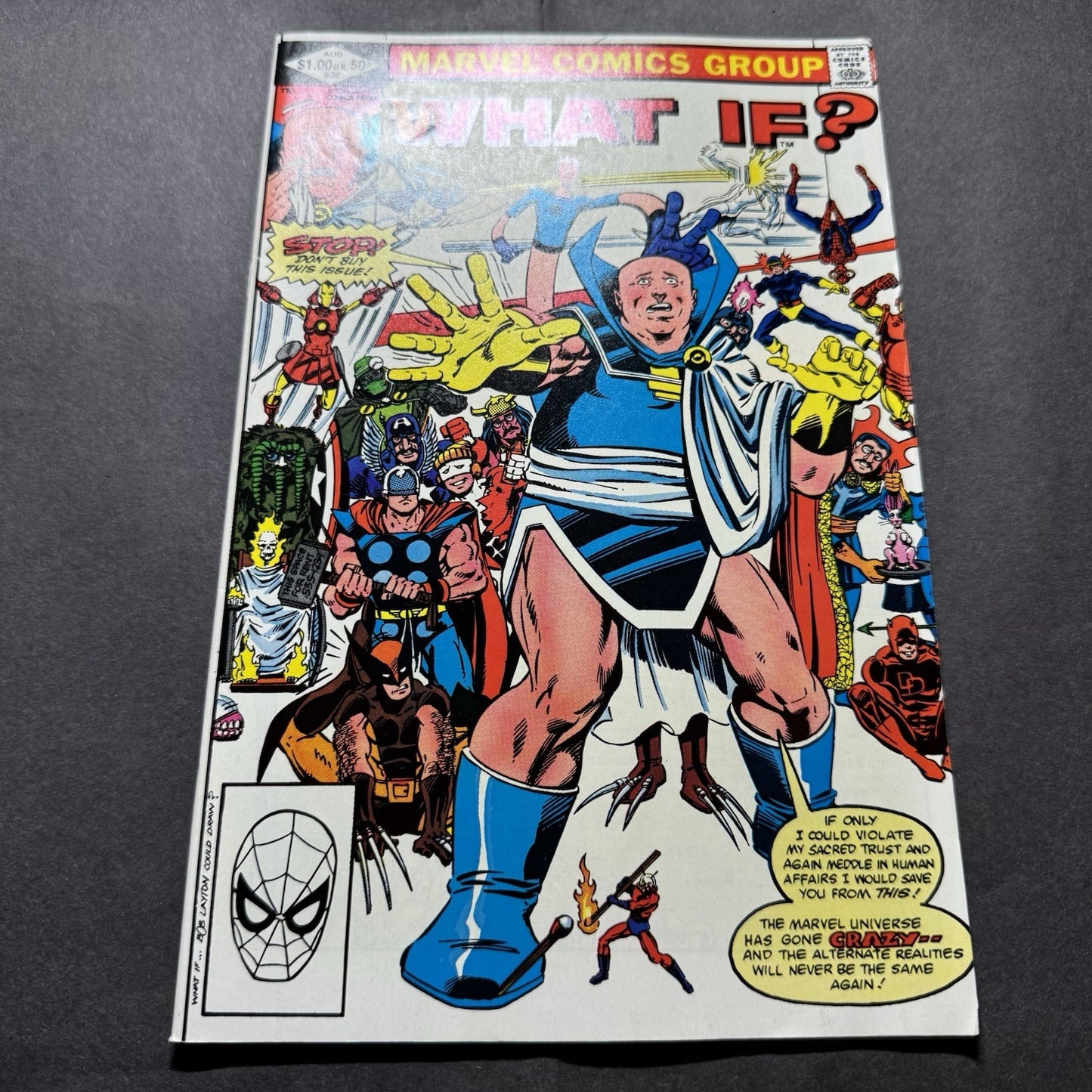 What If 34 - 1st Appearance Of Obnoxio The Clown - Bronze Age Marvel Comics 1982