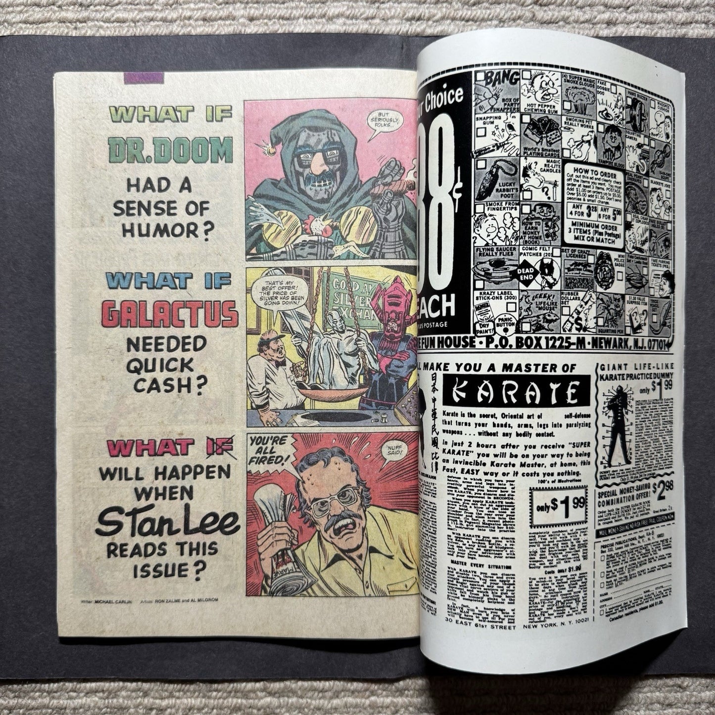 What If 34 - 1st Appearance Of Obnoxio The Clown - Bronze Age Marvel Comics 1982