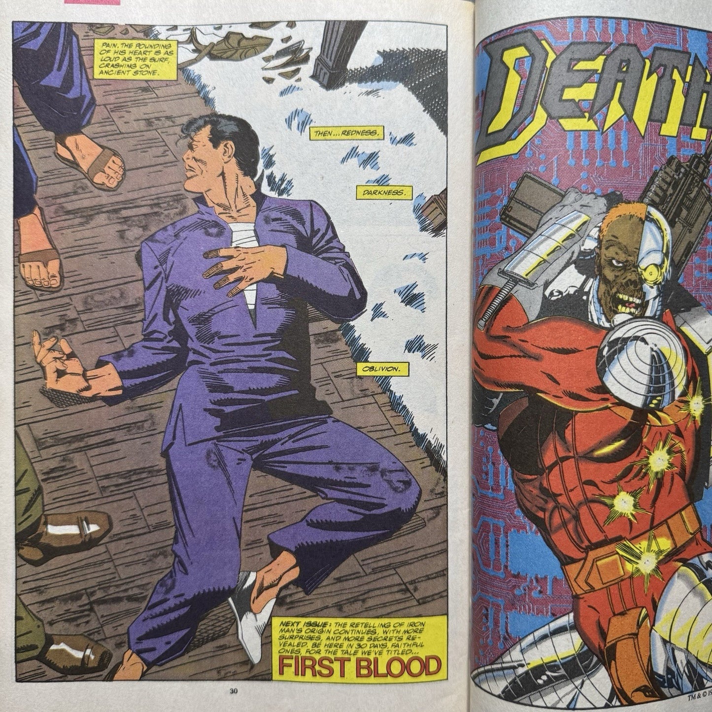Iron Man 267 - Copper Age Marvel Comics 1991