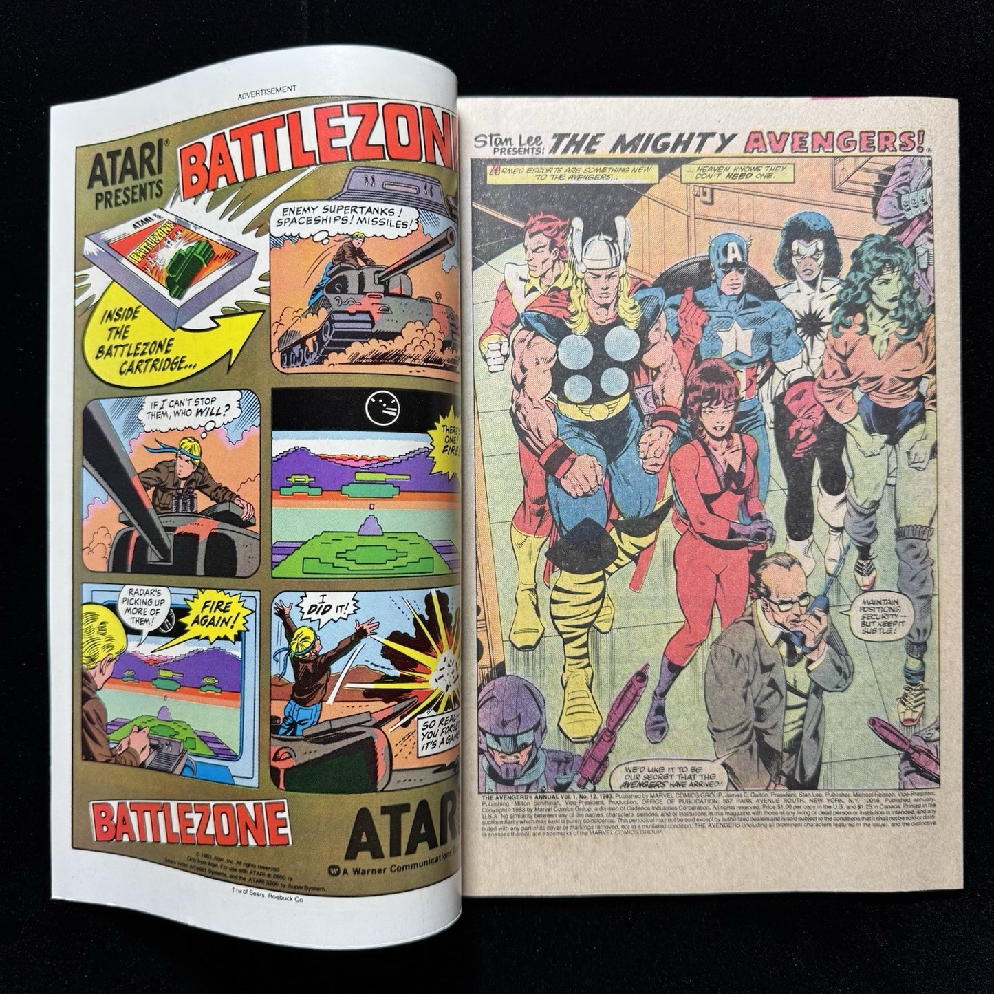 Avengers Annual 12 - Bronze Age Marvel Comics 1983