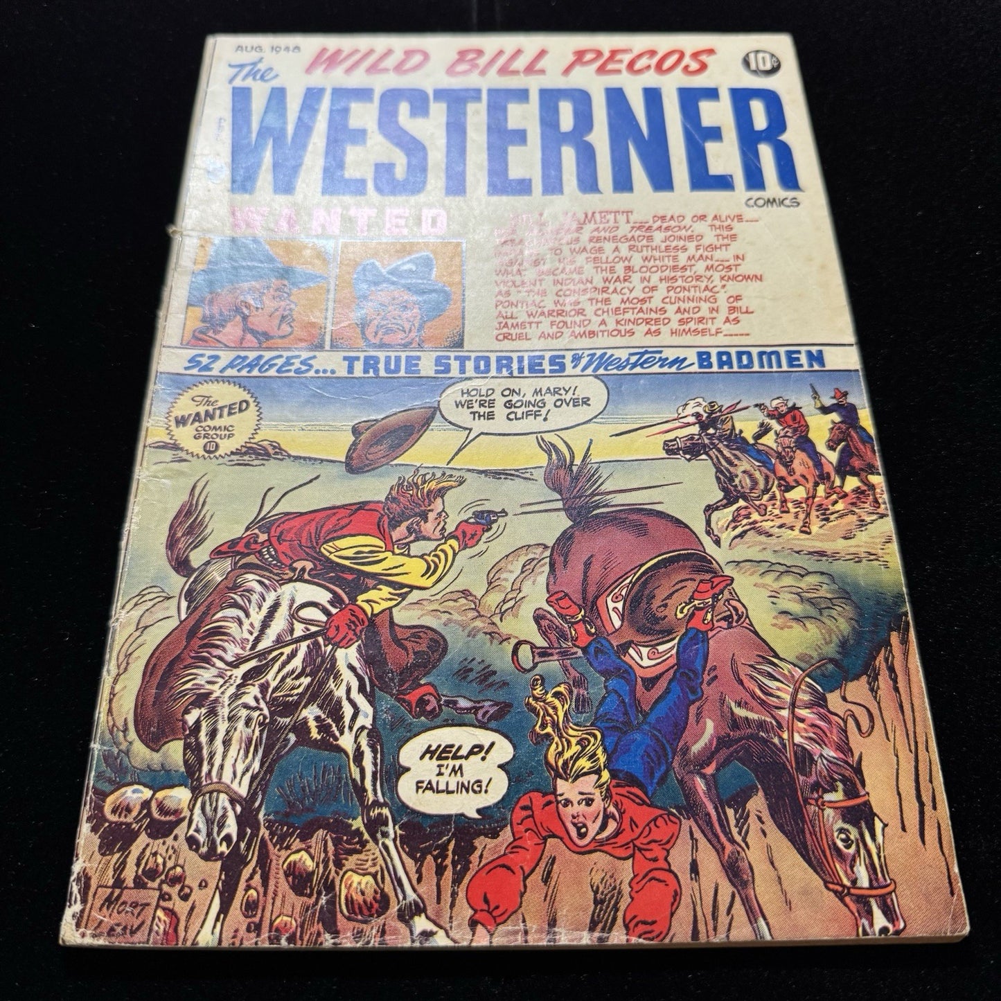 Westerner 15 - Golden Age Orbit-Wanted Comics 1948