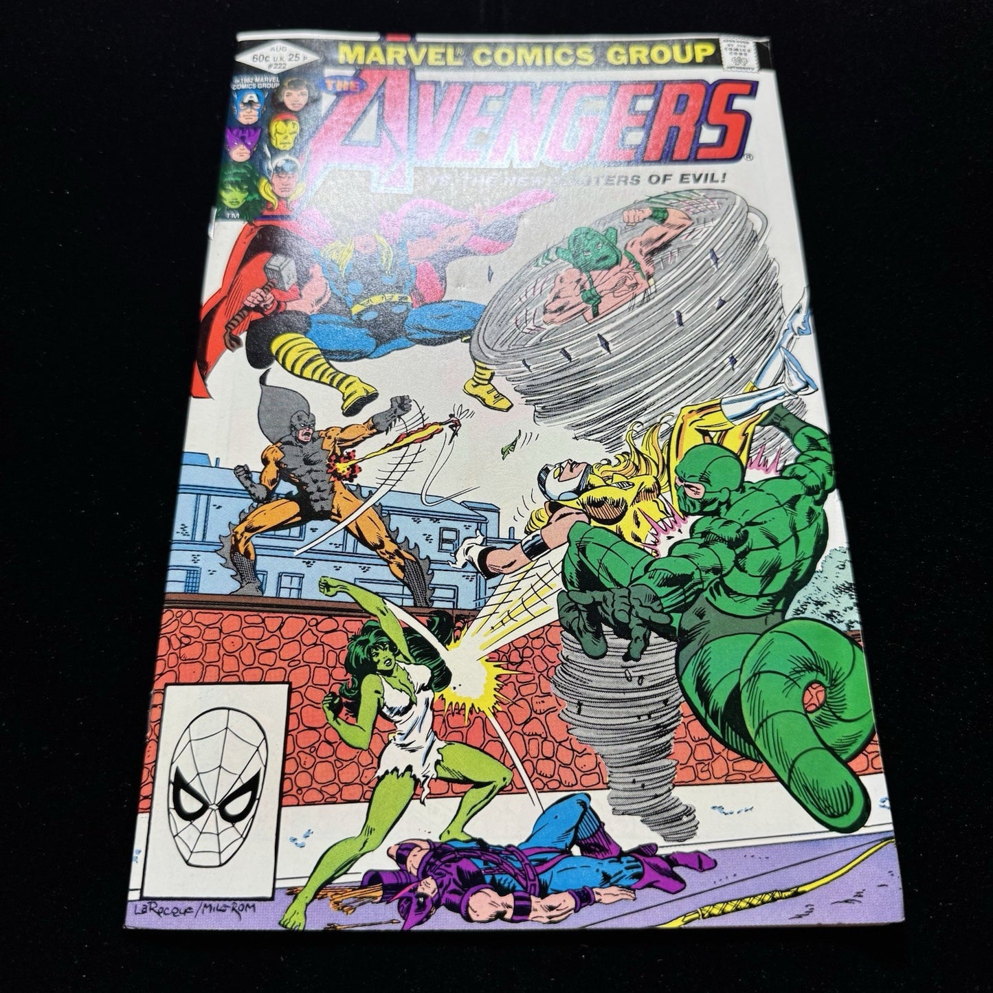 Avengers 222 - New Masters Of Evil Roster - Bronze Age Marvel Comics 1982