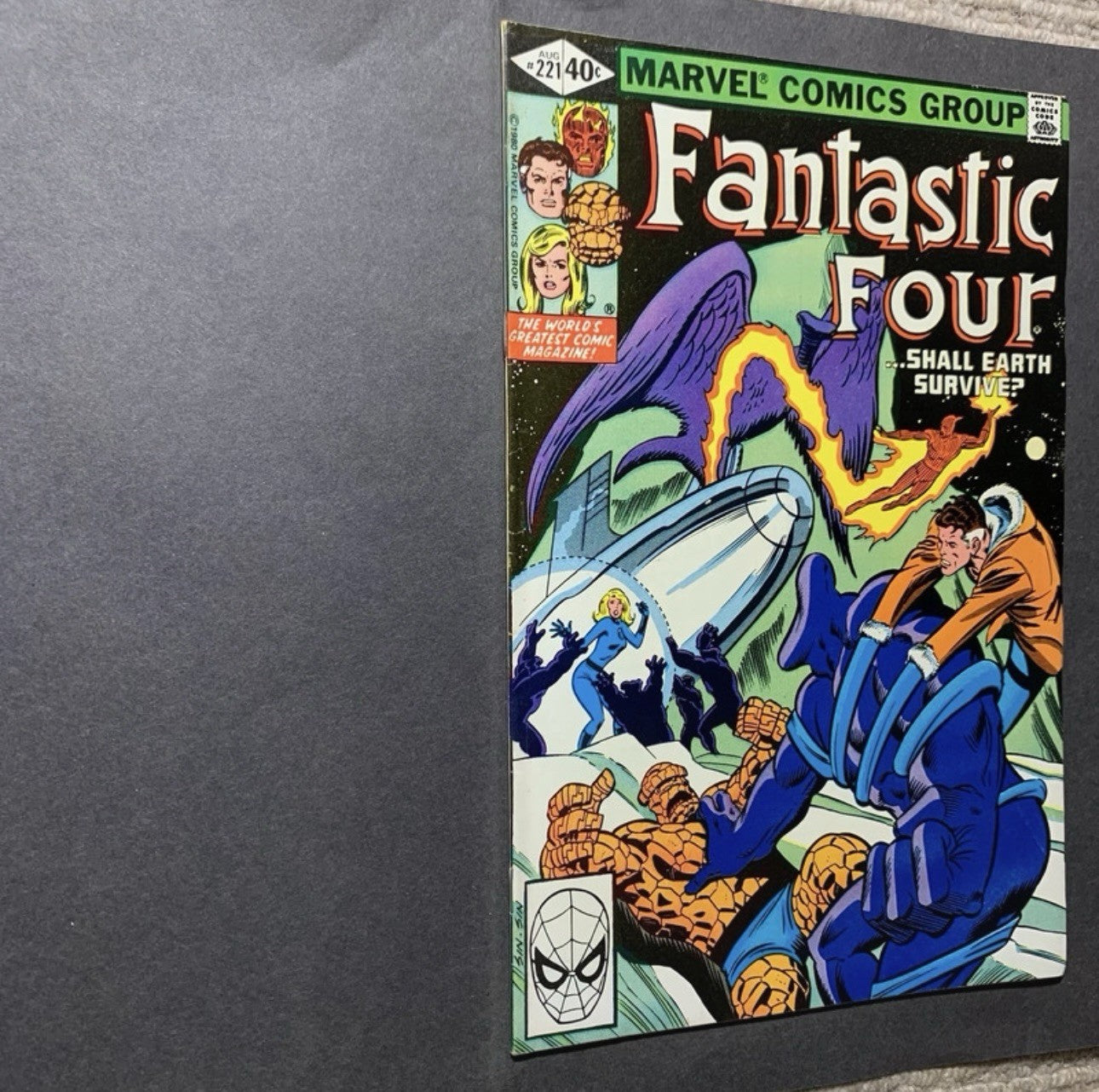 Fantastic Four 221/ Bronze Age marvel comics 1980