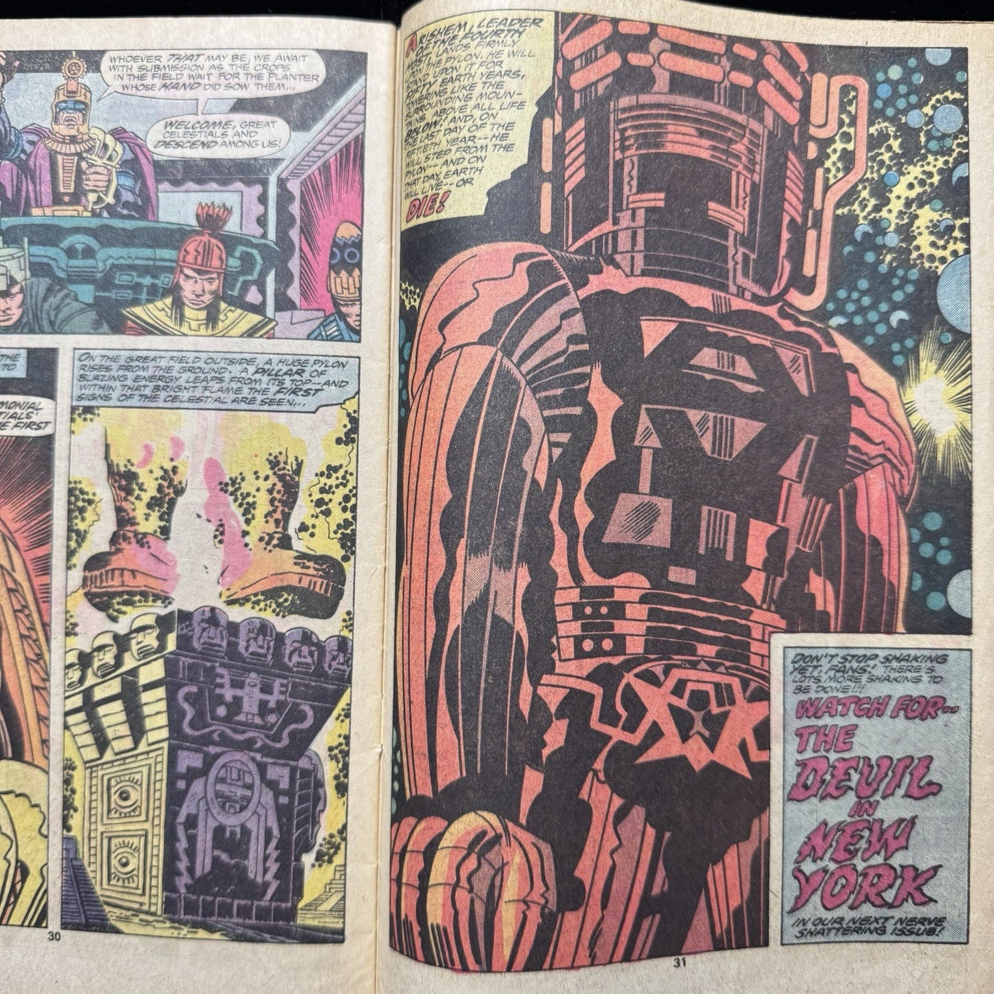 Eternals 2 - 1st App Arishem, 2nd App Eternals - Bronze Age Marvel Comics 1976