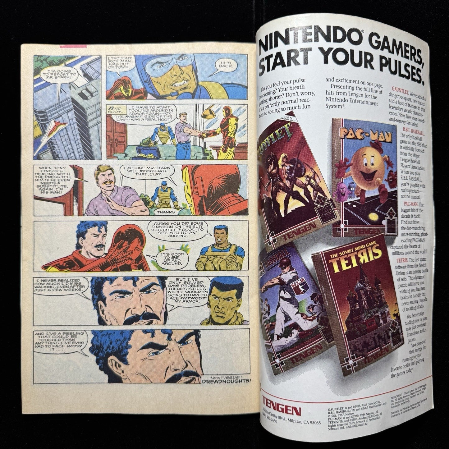Iron Man 244 - Copper Age Marvel Comics 1989