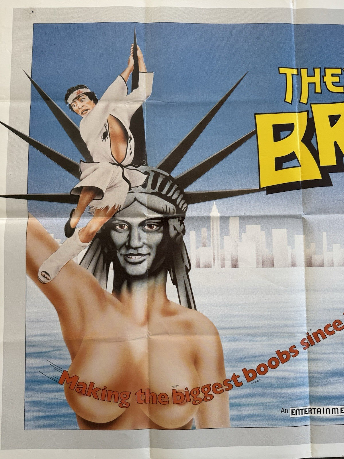 They Call Me Bruce? 1982 Original UK Quad Poster – Scarce (Possibly Withdrawn)
