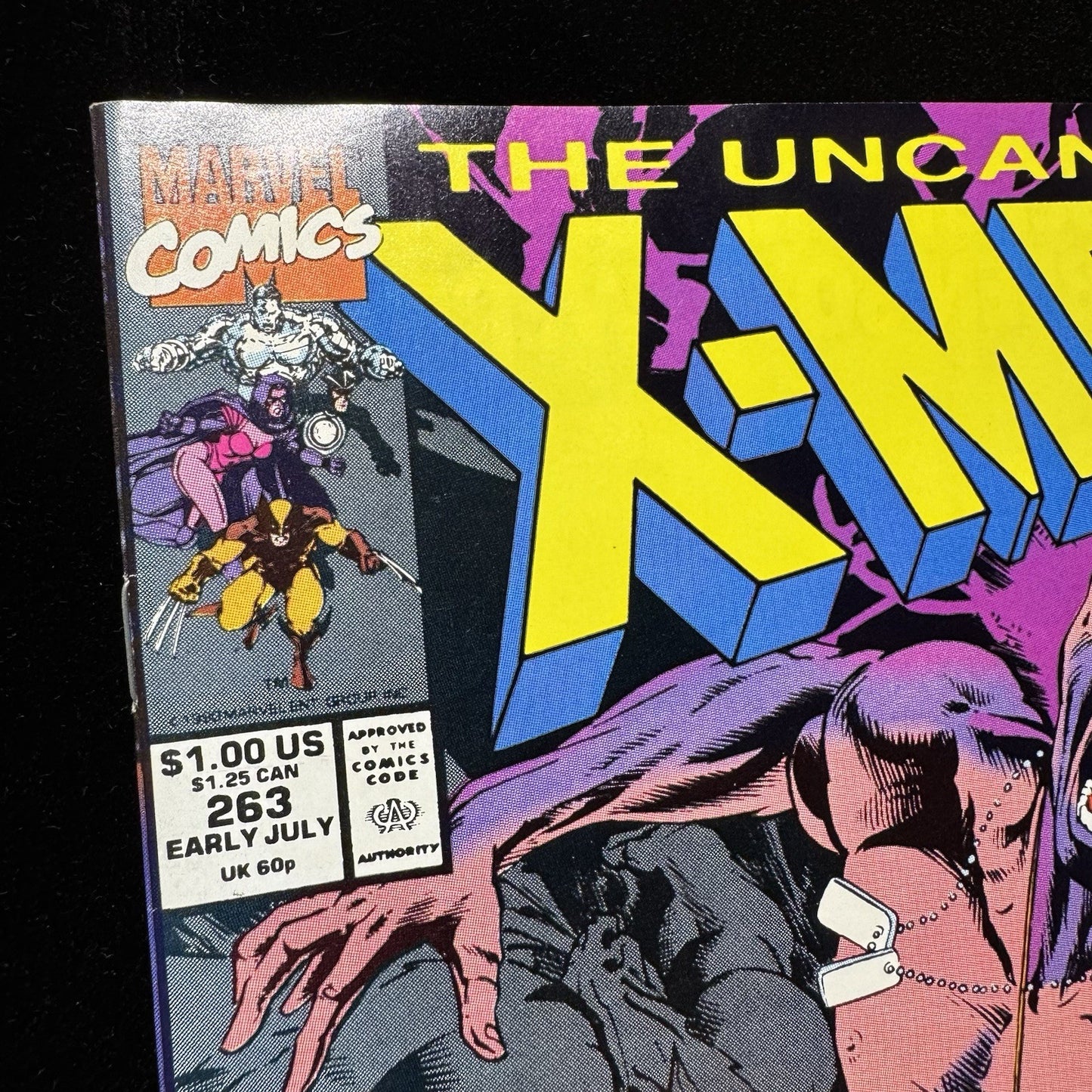 Uncanny X-Men 263 - Copper Age Marvel Comics 1990
