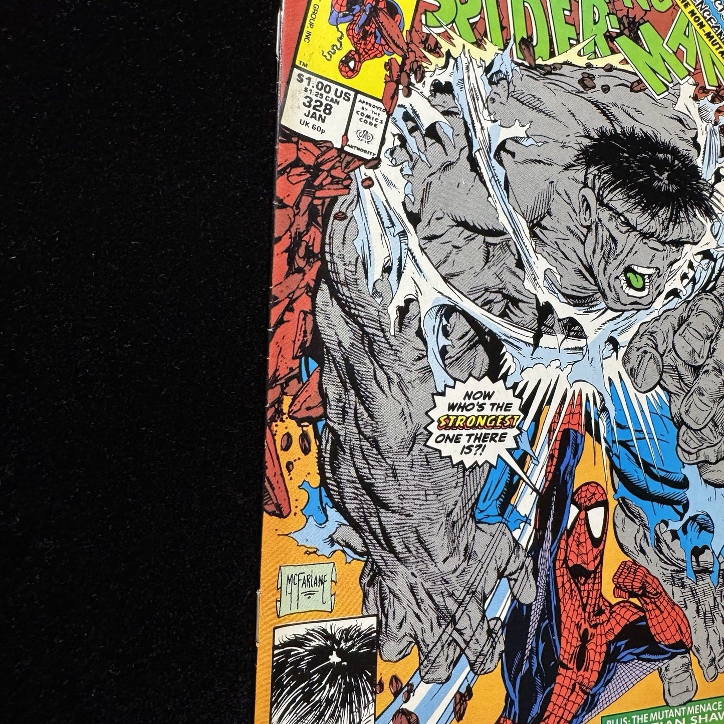 Amazing Spider-Man 327 - Iconic McFarlane Cover - Copper Age Marvel Comics 1990