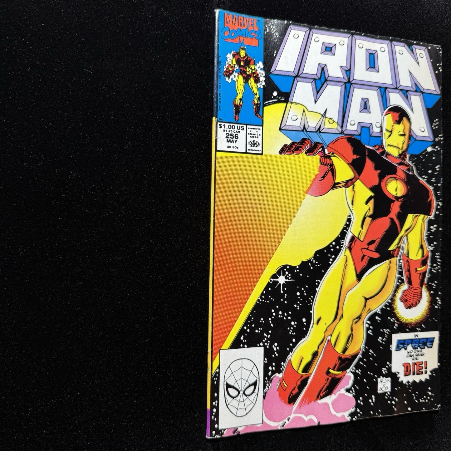 Iron Man 256 - Copper Age Marvel Comics 1990