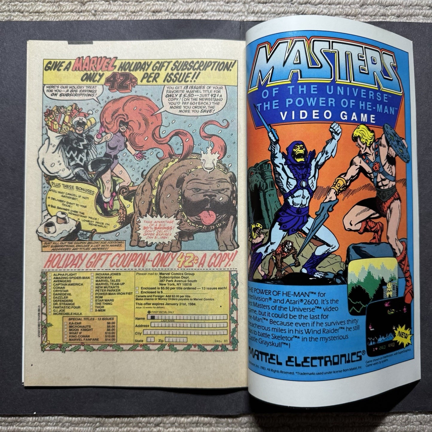 Fantastic Four 265 - She-Hulk Joins The Fantastic Four - Copper Age Marvel 1984