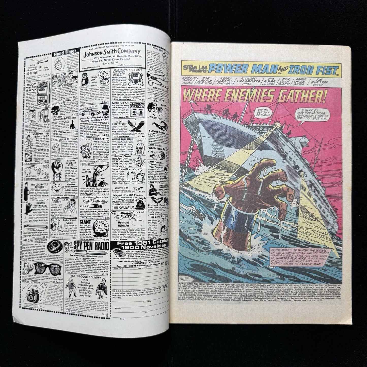 Power Man And Iron Fist 68 - Bronze Age Marvel Comics 1981