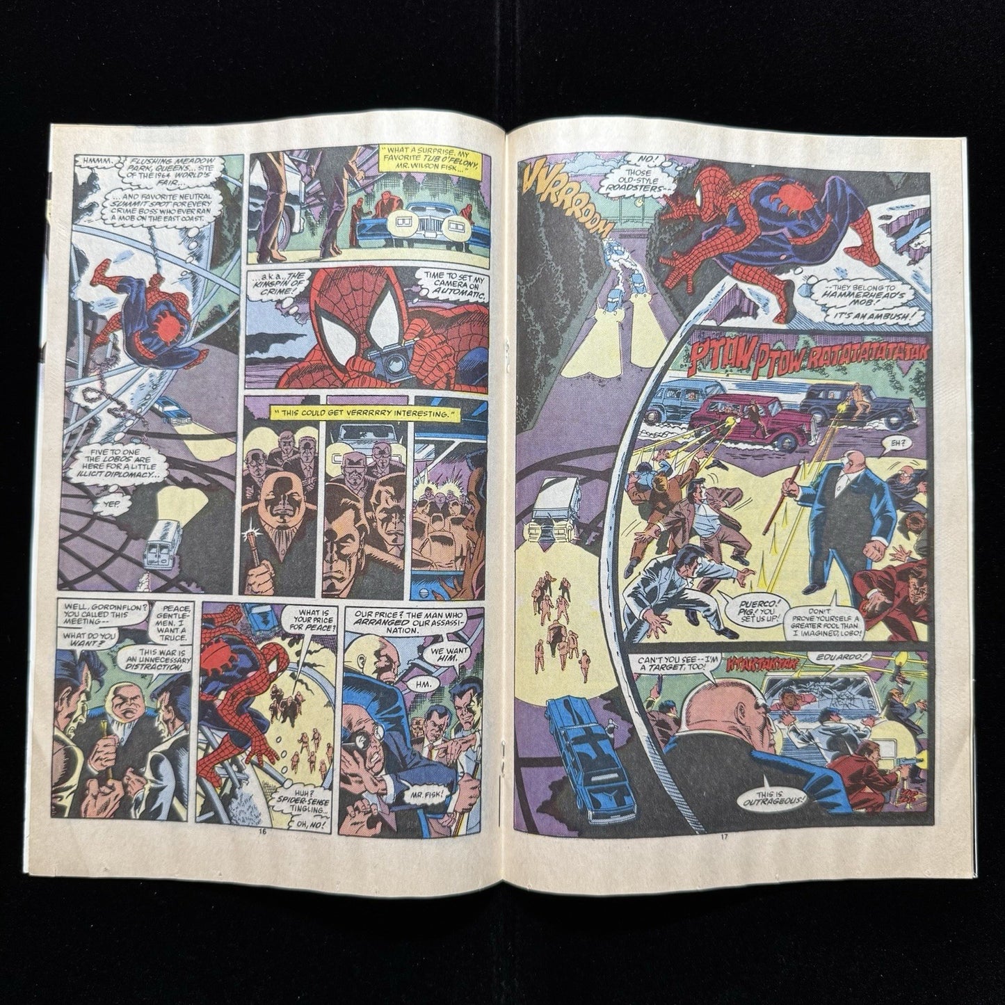 Web Of Spider-Man 55 - Copper Age Marvel Comics 1989