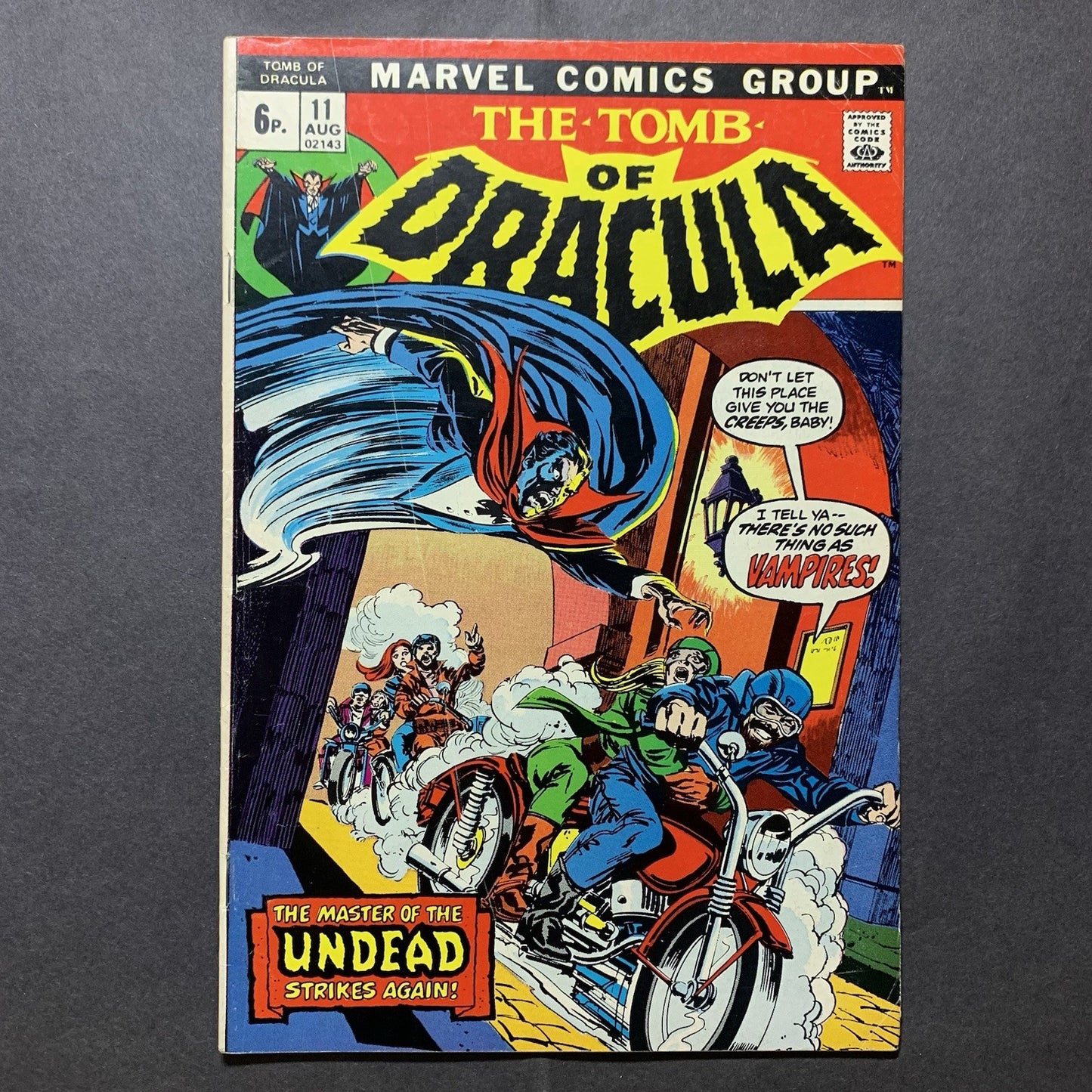 Tomb of Dracula 11/ Bronze Age marvel comics 1973