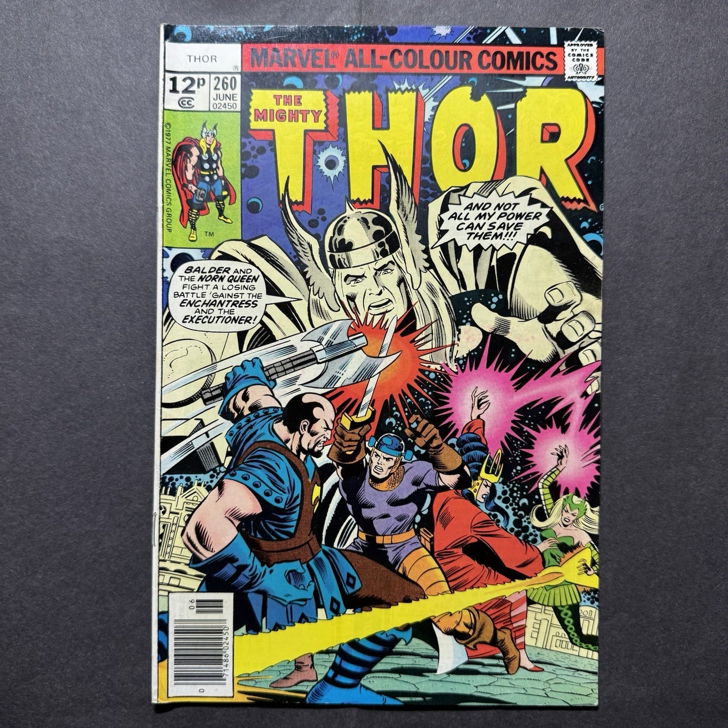 Thor 260 - Bronze Age Marvel Comics 1977