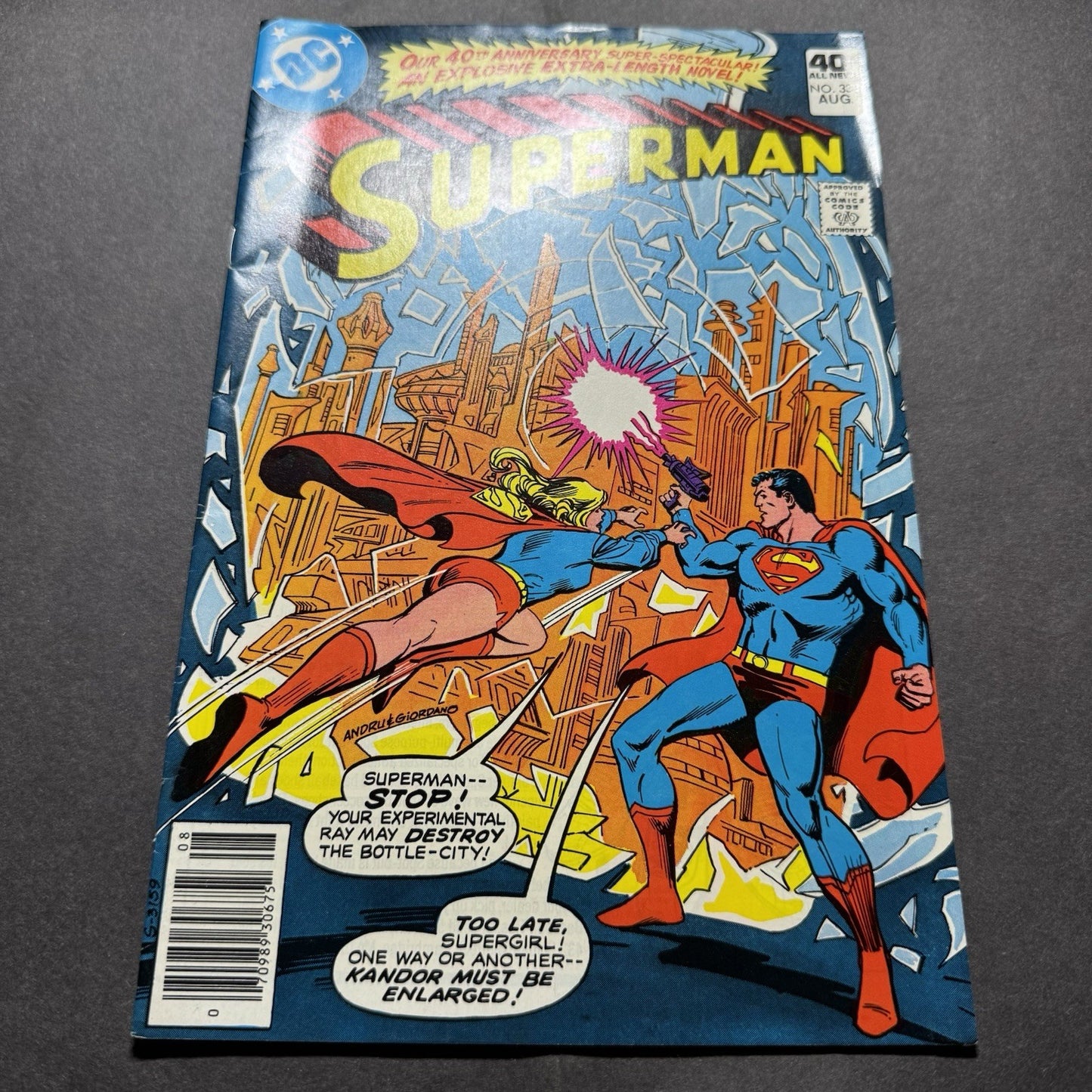 Superman 338 - Bronze Age Dc Comics 1979