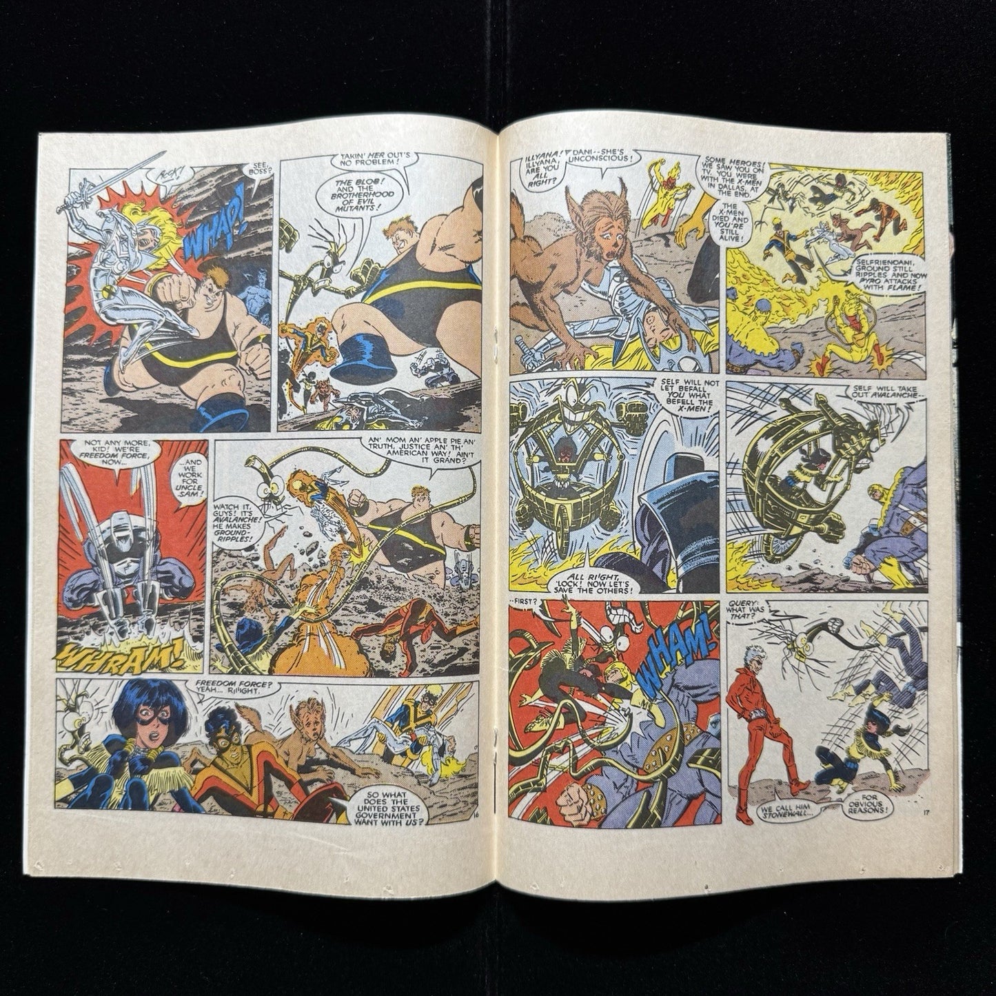 New Mutants 65 - Debut Of Magik Suit Of Armor - Copper Age Marvel Comics 1988
