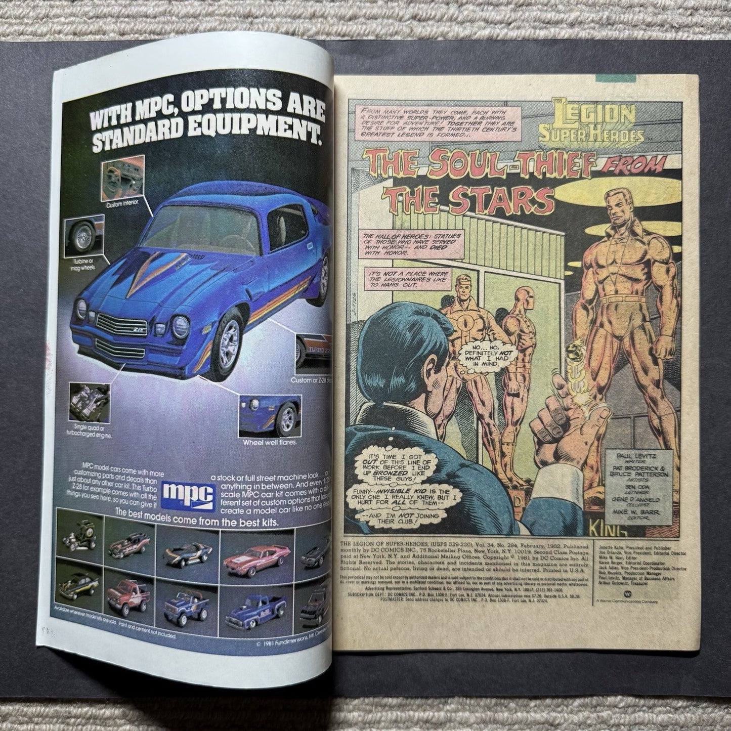 Legion Of Super-Heroes 284 - Bronze Age Dc Comics 1982