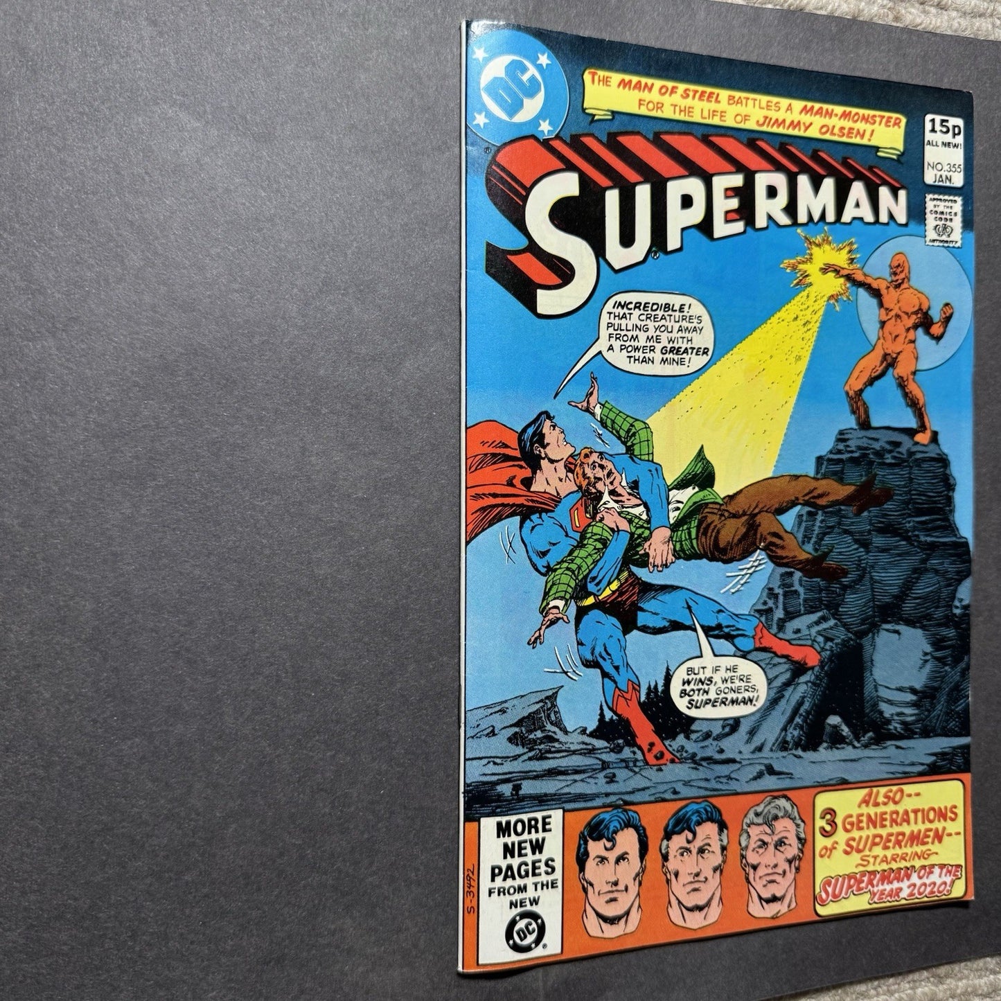 Superman 355 - Bronze Age Dc Comics 1981