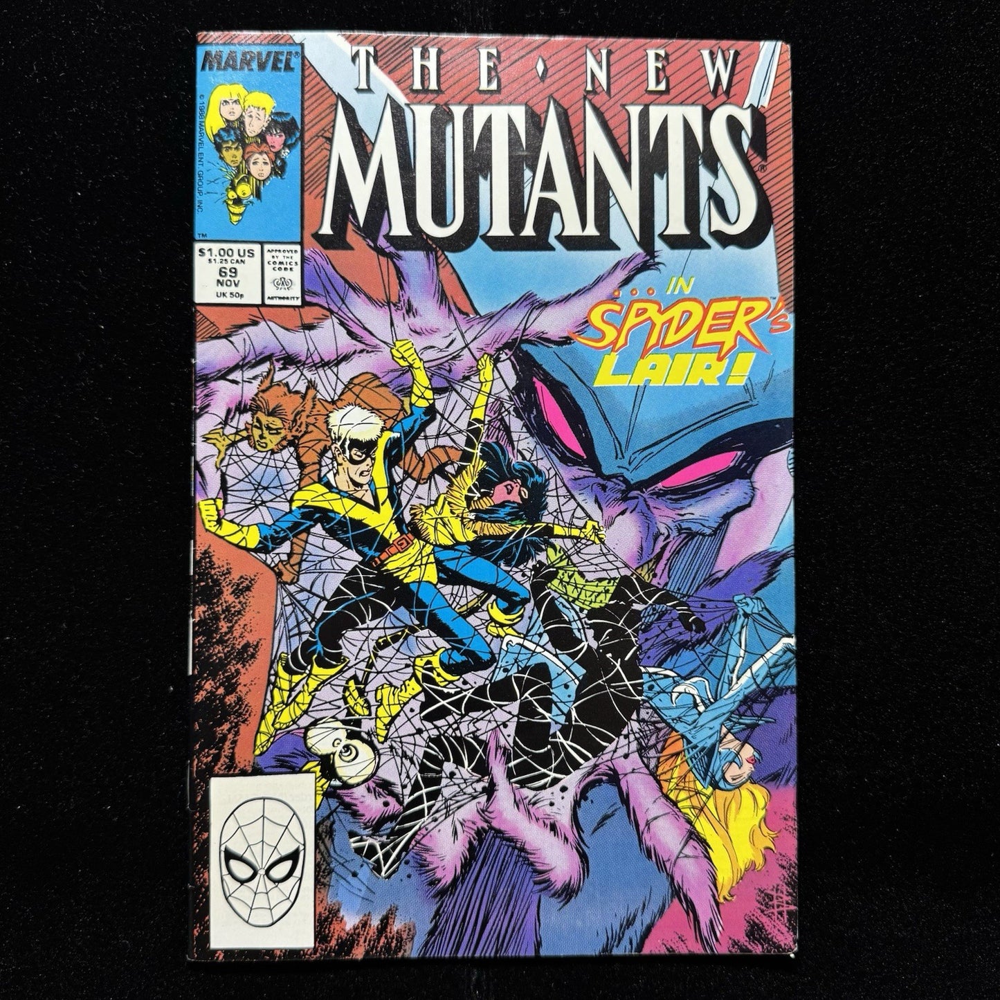 New Mutants 69 - Copper Age Marvel Comics 1988