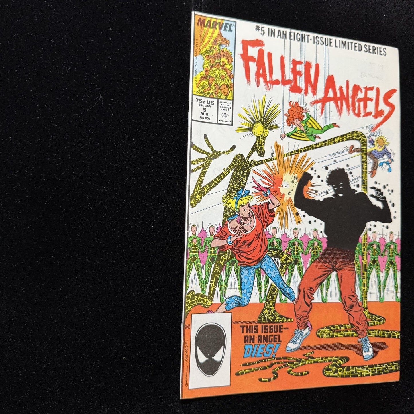 Fallen Angels 5 - Copper Age Marvel Comics 1987