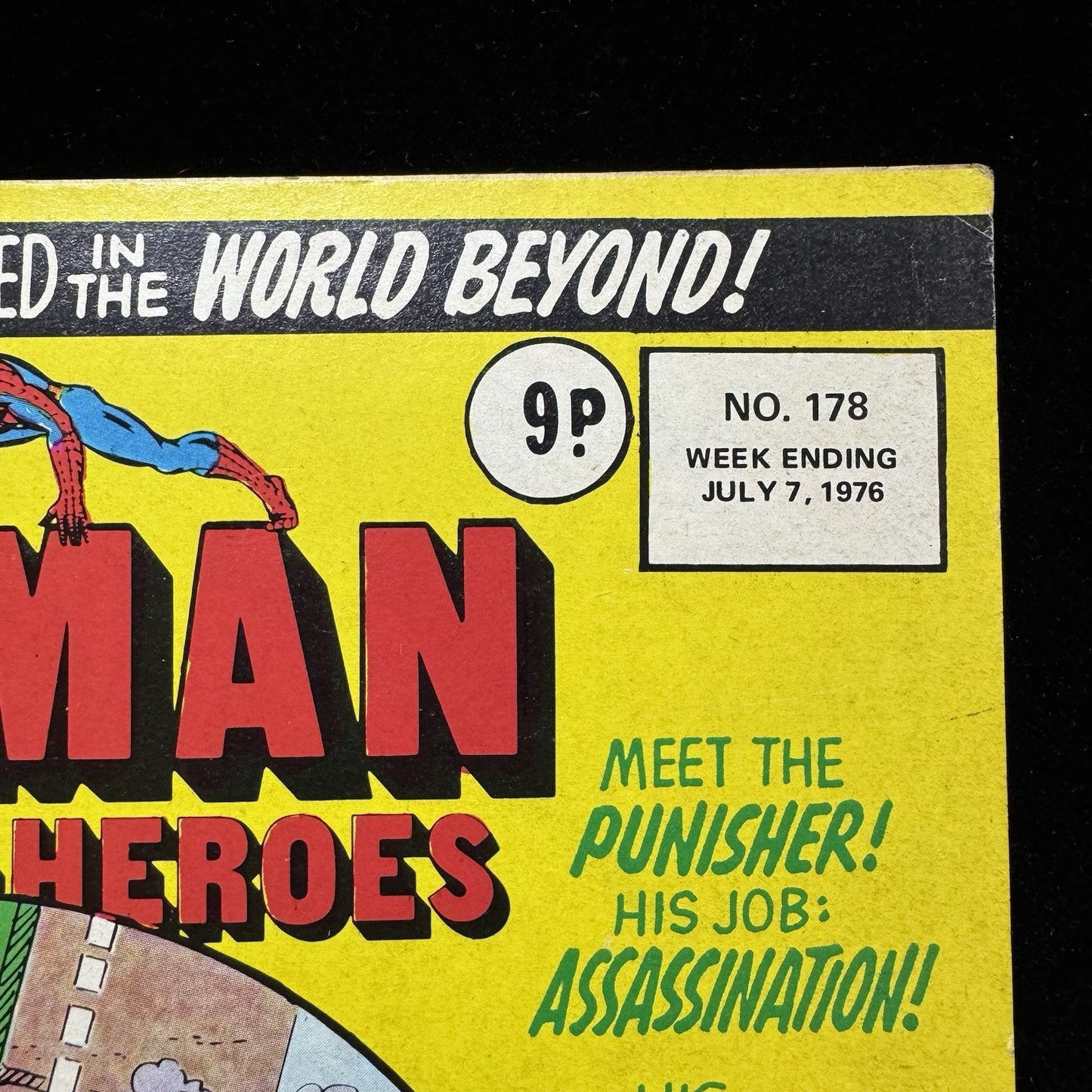 Super Spider-Man With The Super-Heroes 178 - Bronze Age Marvel Uk Comics 1976